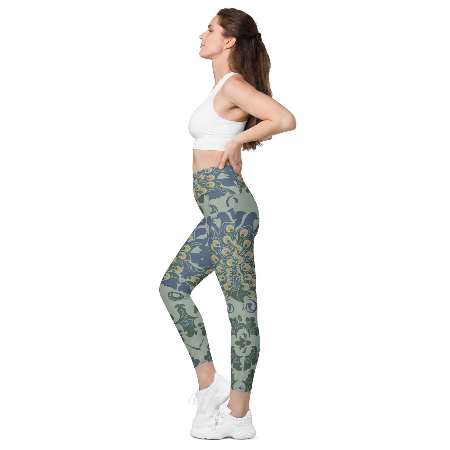 Peacock Leggings with pockets