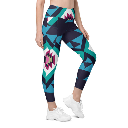 Aztec Leggings with pockets