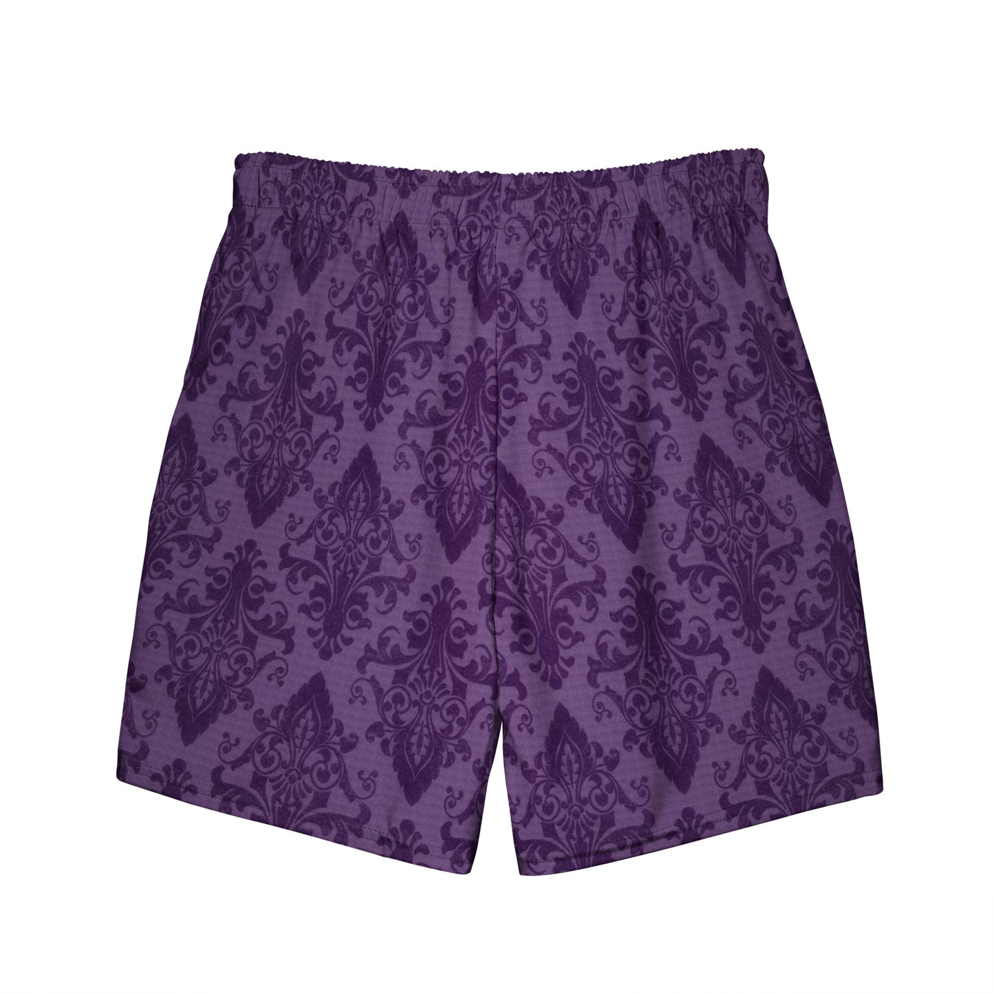 Men's purple swim trunks