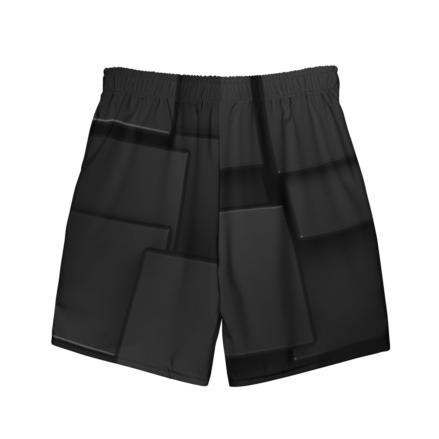 Men's Black swim trunks