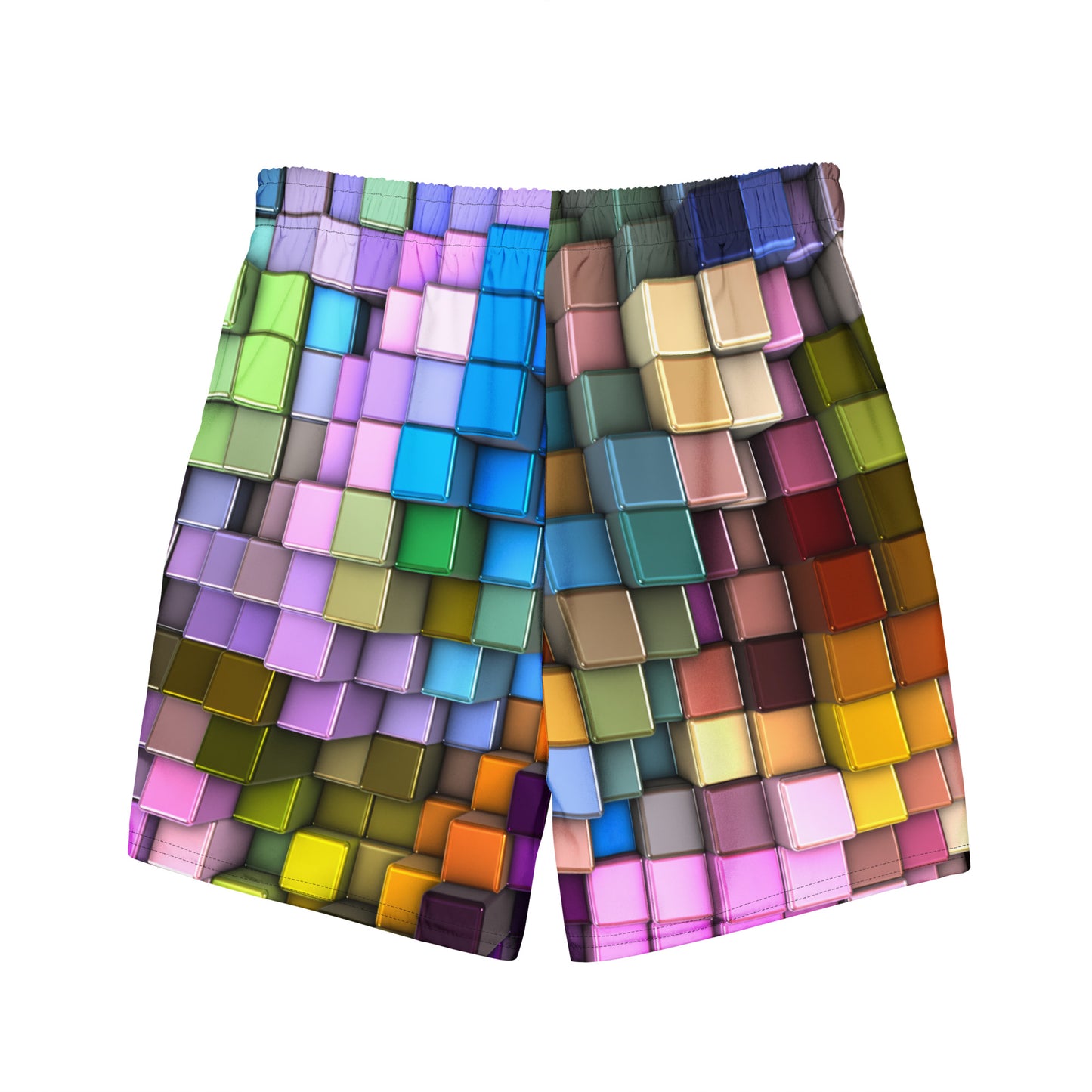 Men's Cubes swim trunks