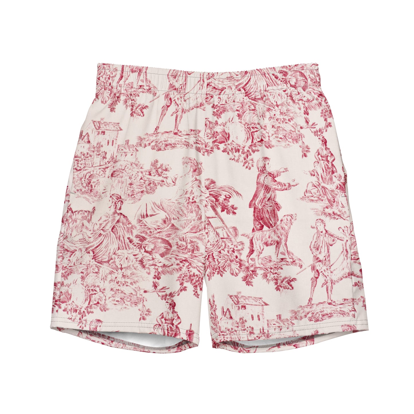 Men's Chinese art swim trunks