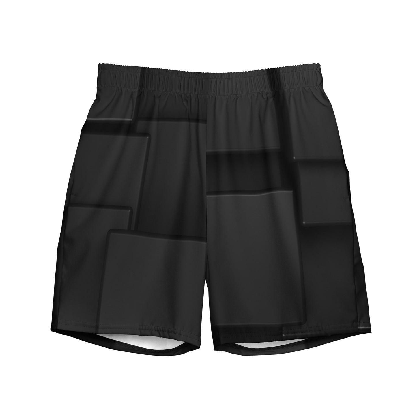 Men's Black swim trunks