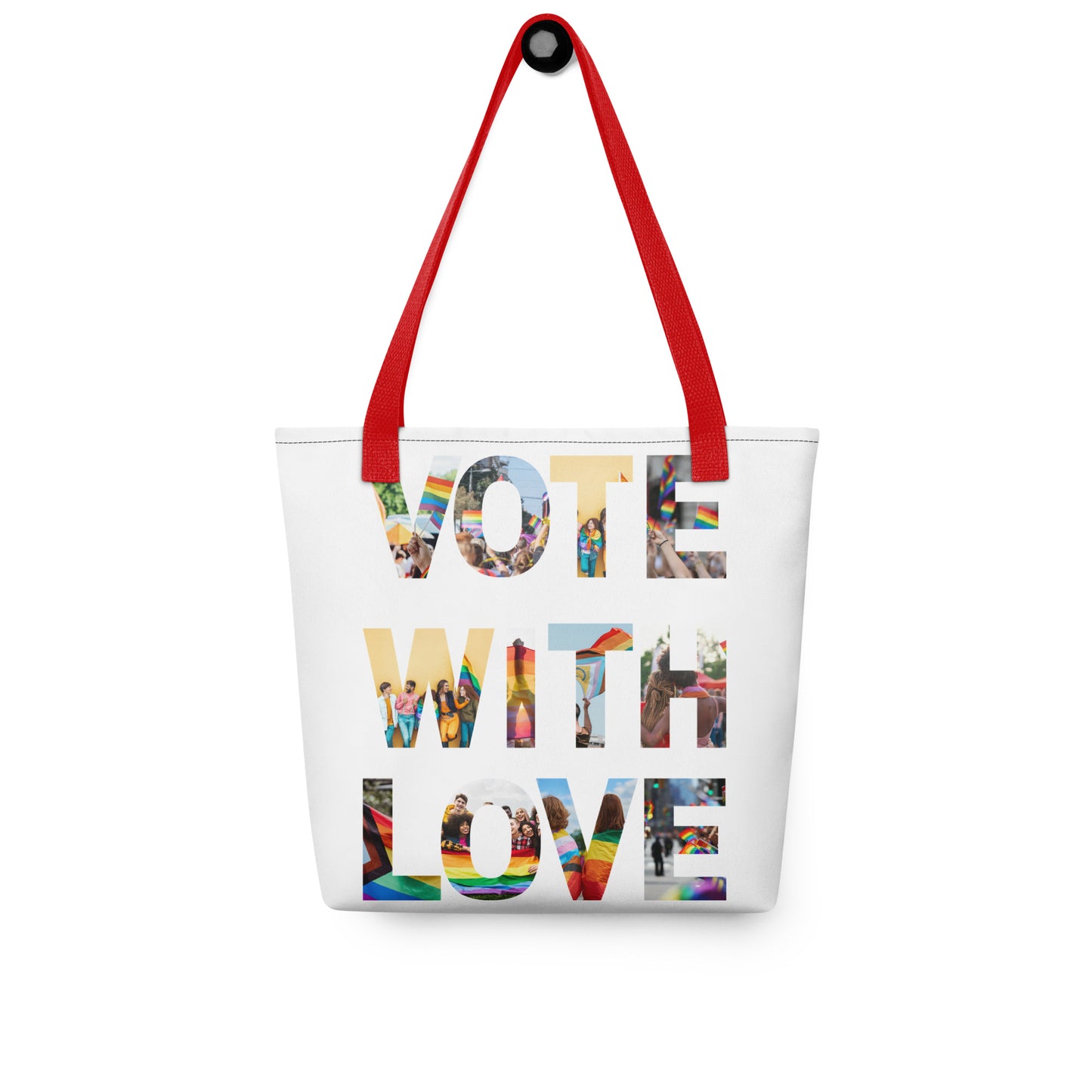 Vote Love Tote bag