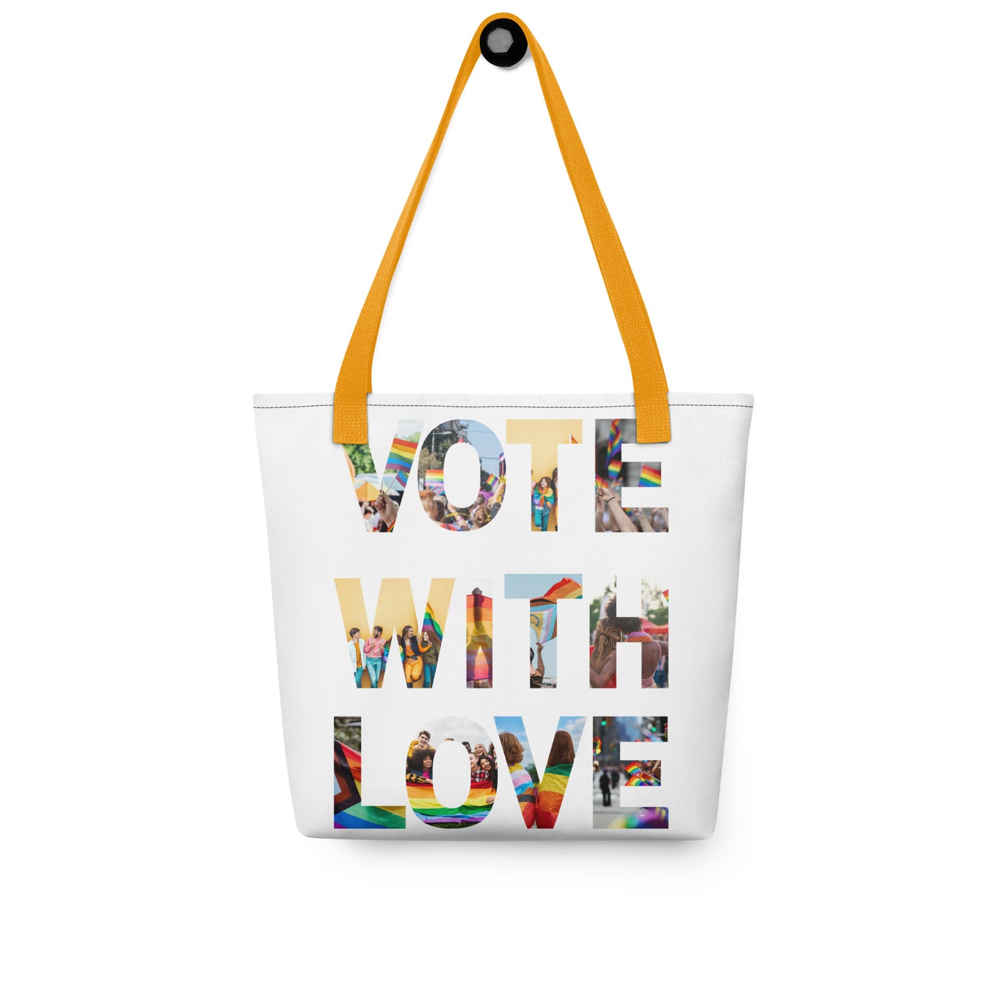 Vote Love Tote bag