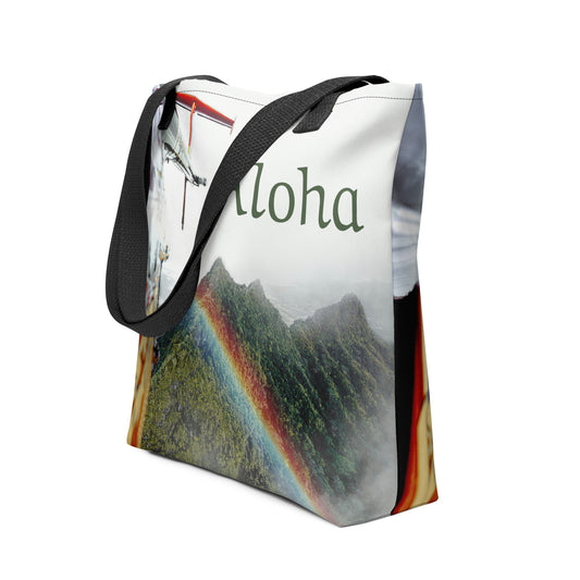 Aloha Helicopter Tote bag