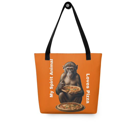 My Spirit Animal Loves Pizza Tote bag