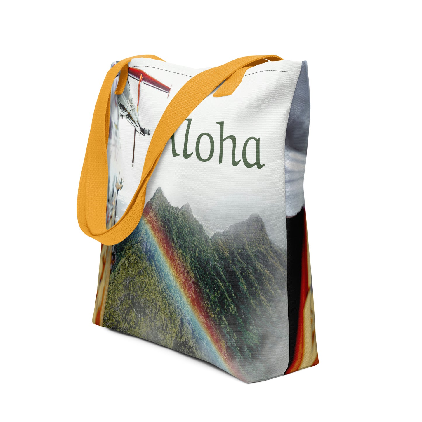 Aloha Helicopter Tote bag