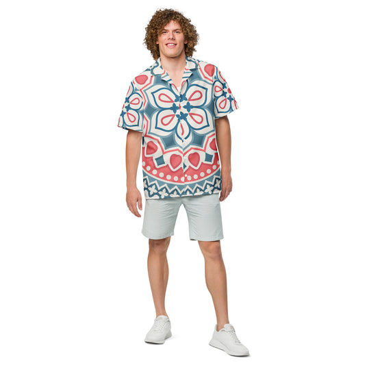 Men's Mandala button shirt