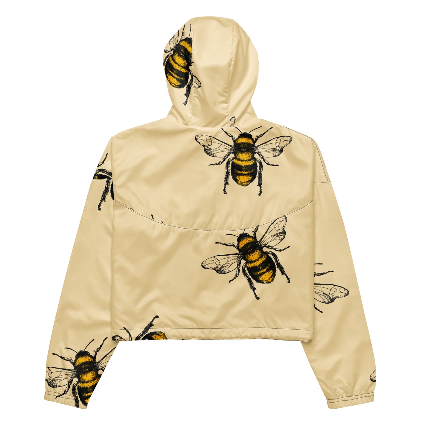 Bees Women’s cropped windbreaker