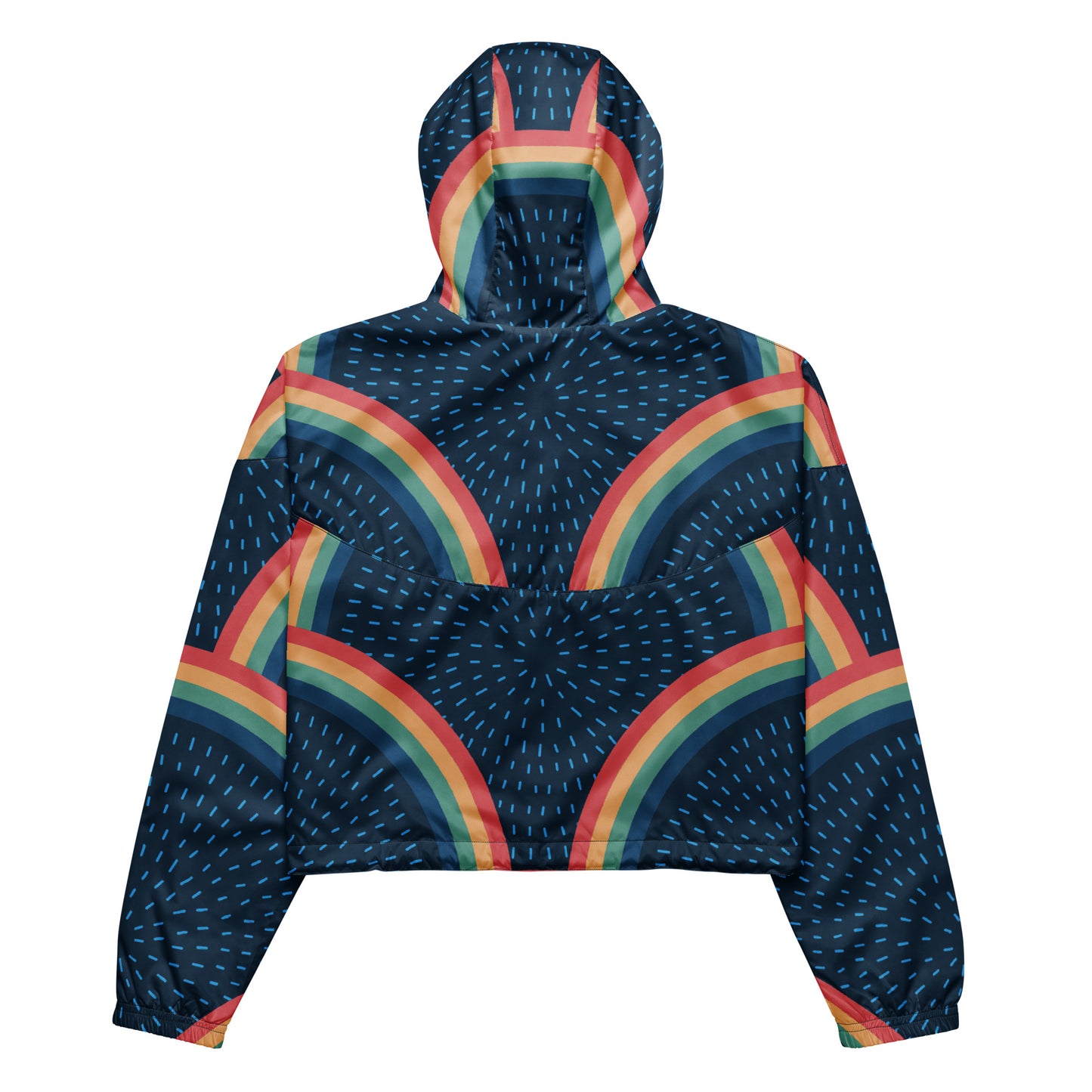 Rainbows Women’s cropped windbreaker