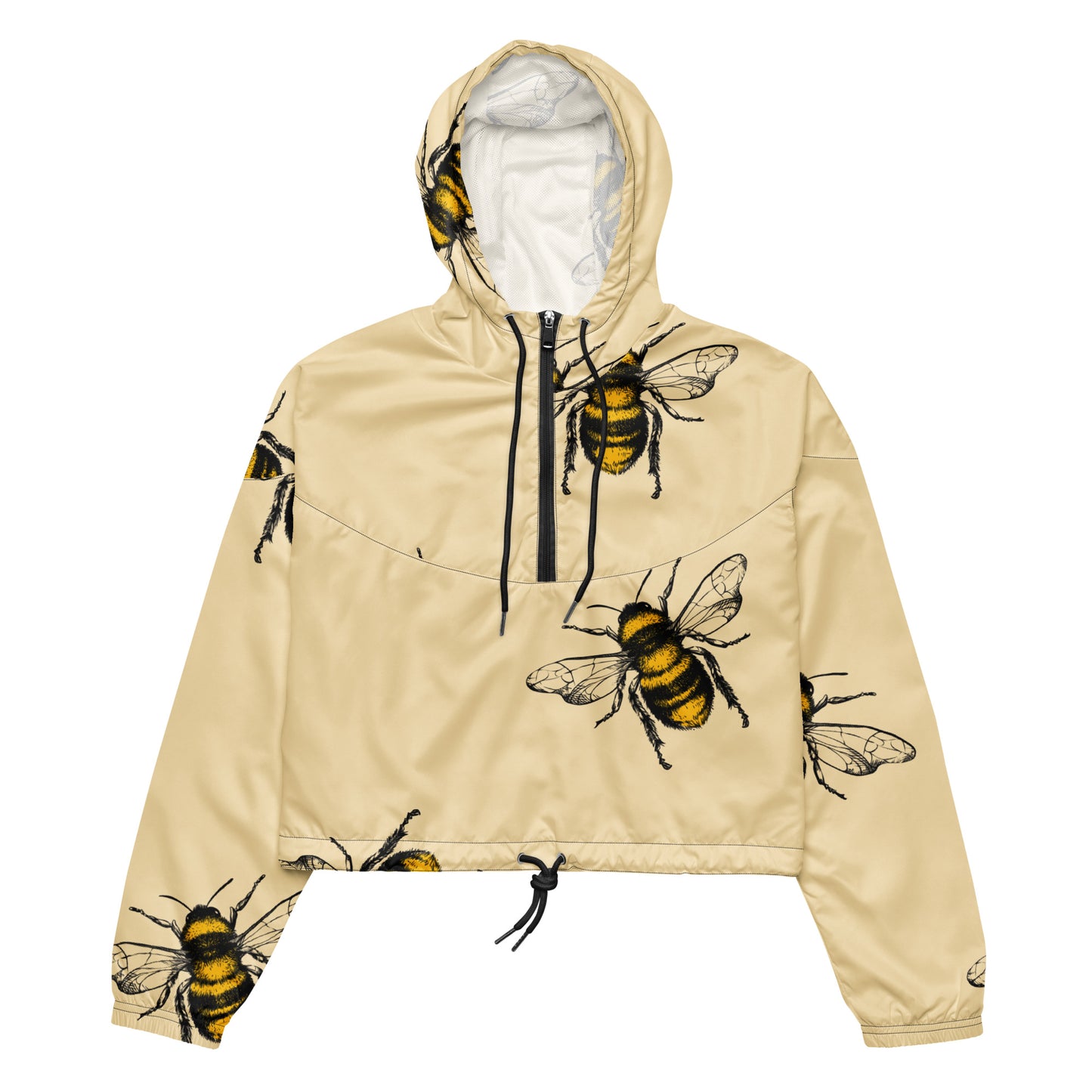 Bees Women’s cropped windbreaker