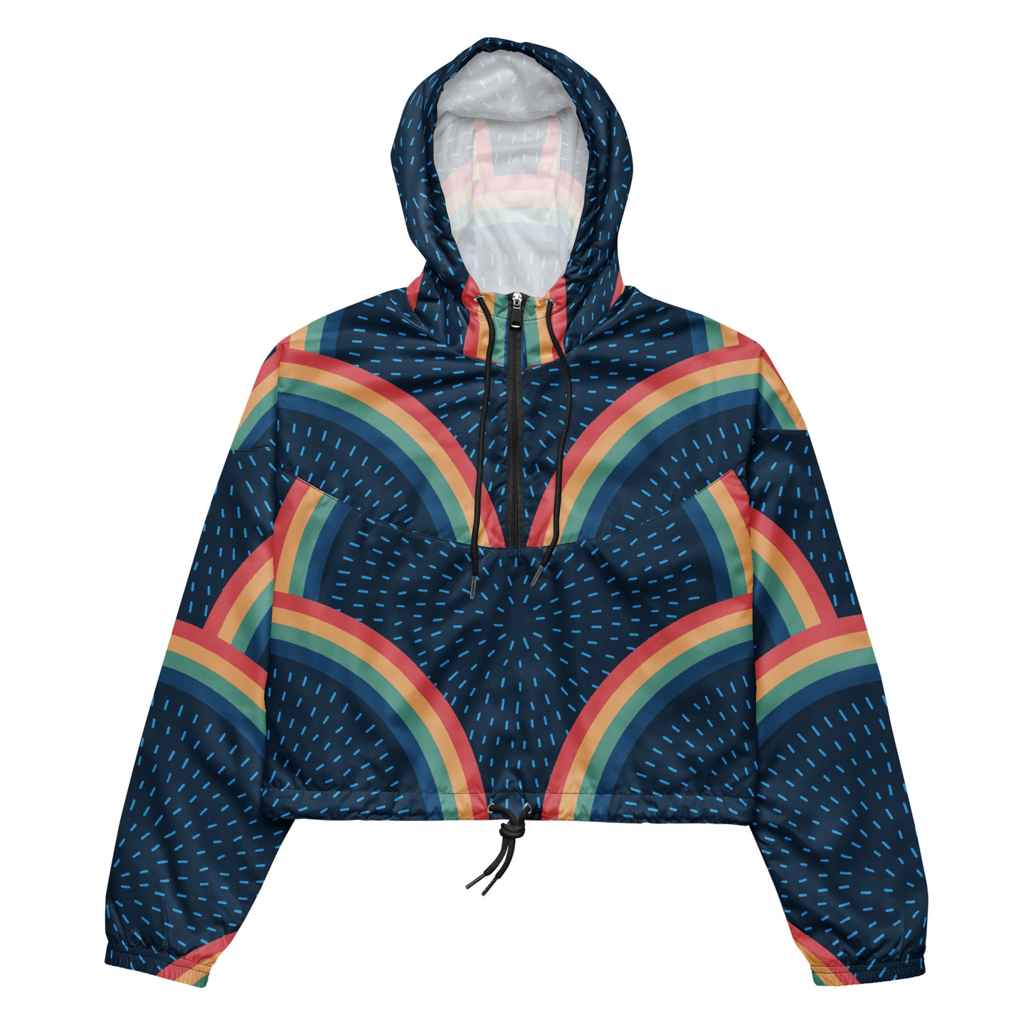 Rainbows Women’s cropped windbreaker