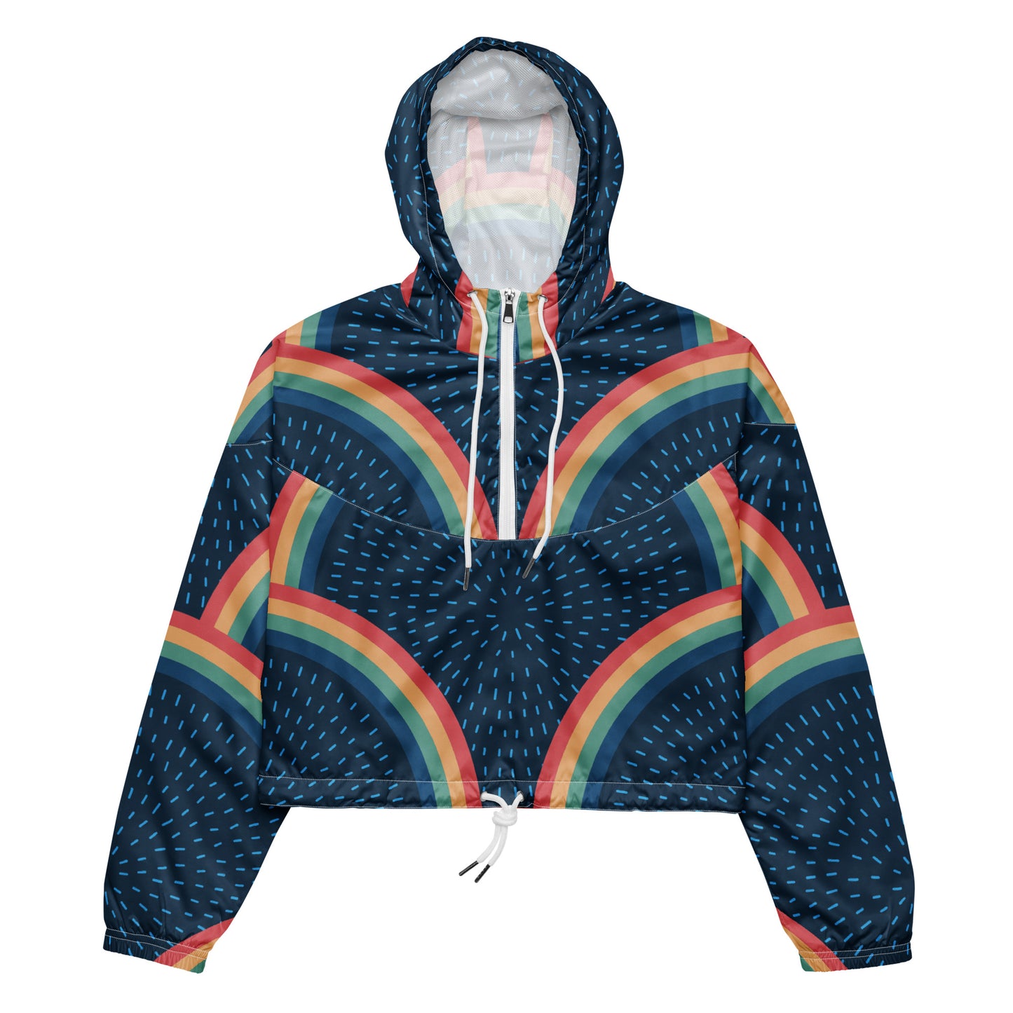 Rainbows Women’s cropped windbreaker