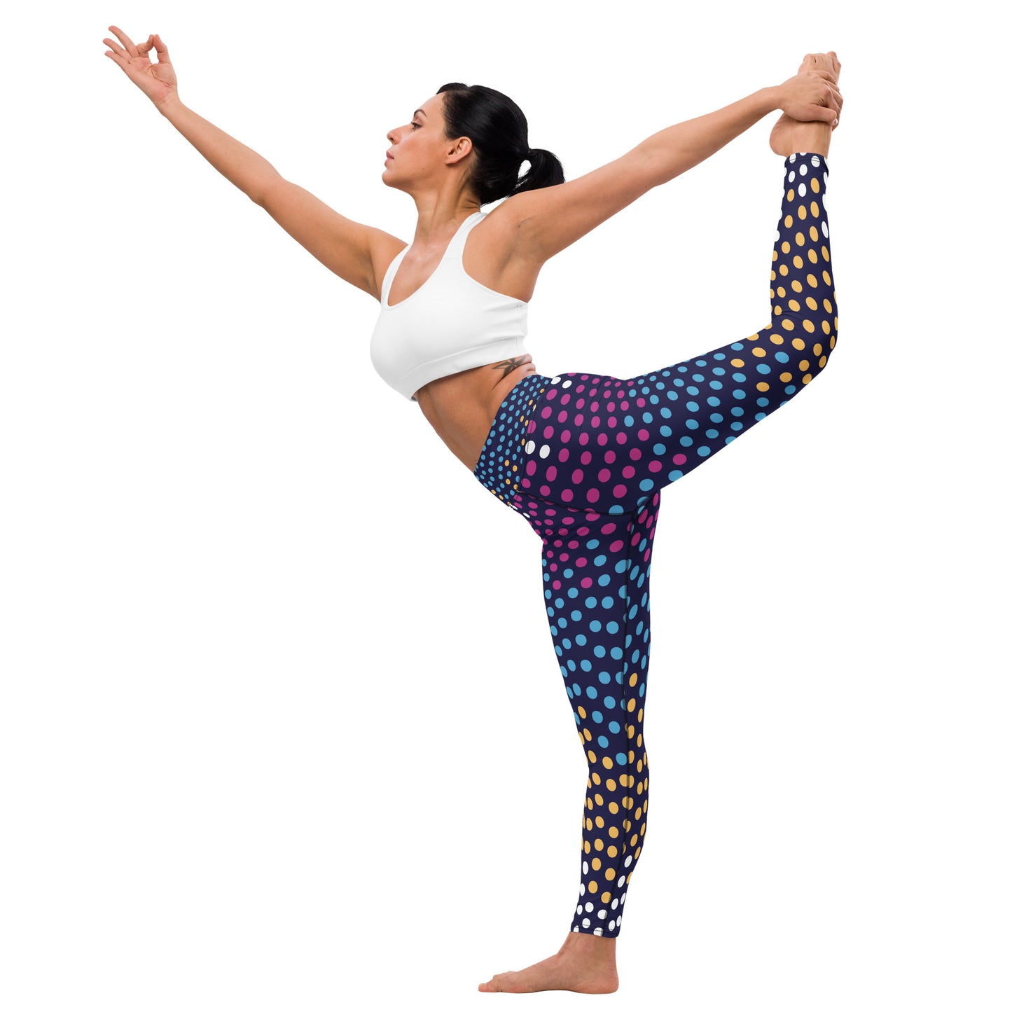 Polka Dots Yoga Leggings