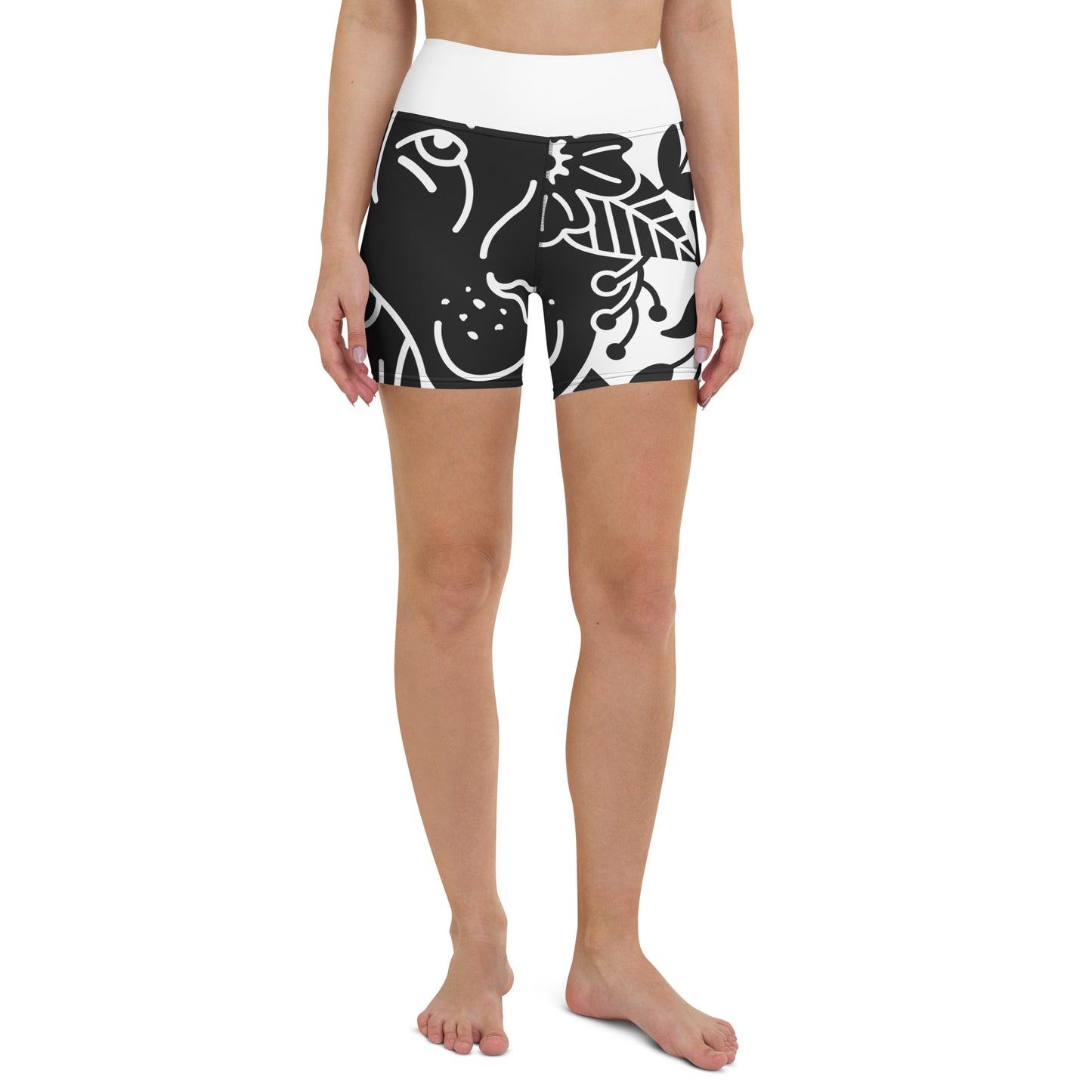 Lion Yoga Shorts