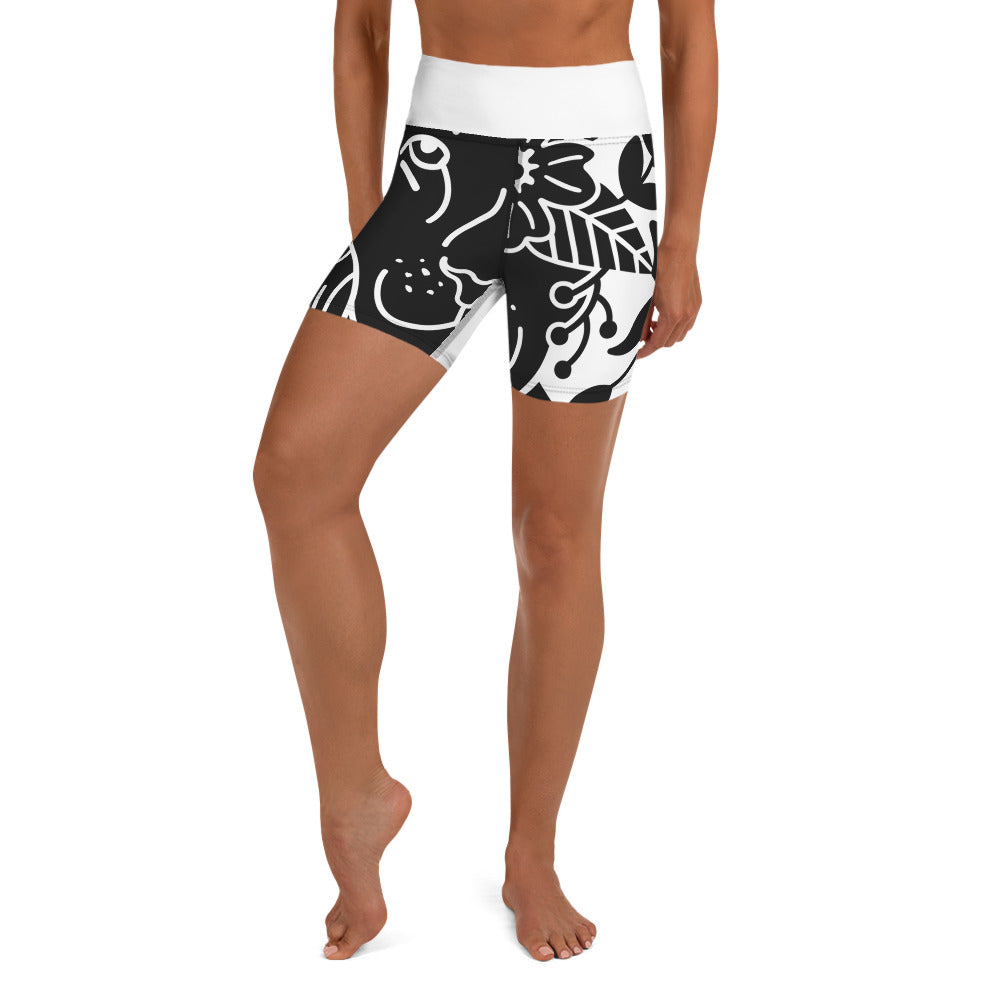 Lion Yoga Shorts