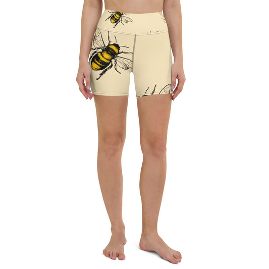 Bee Yoga Shorts