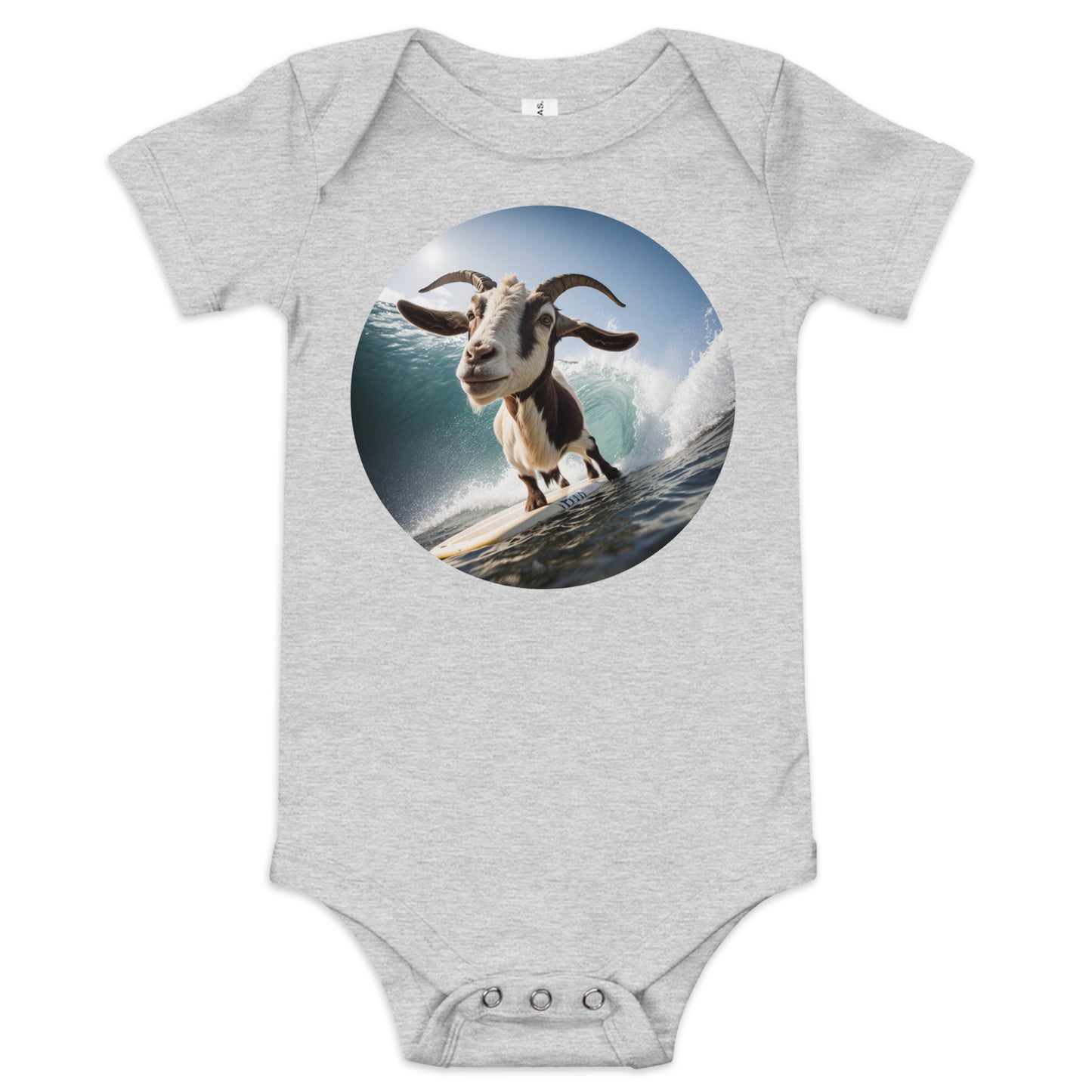 Baby Surfing Goat short sleeve one piece