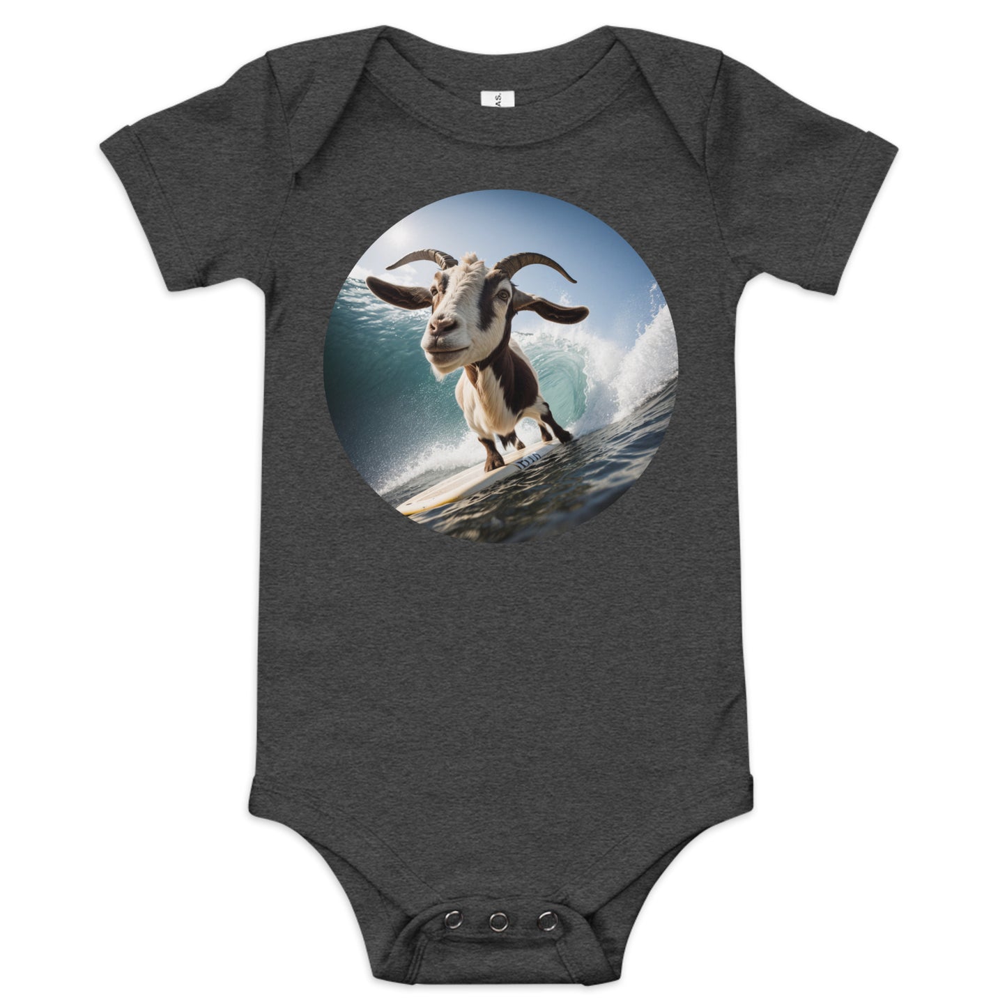 Baby Surfing Goat short sleeve one piece