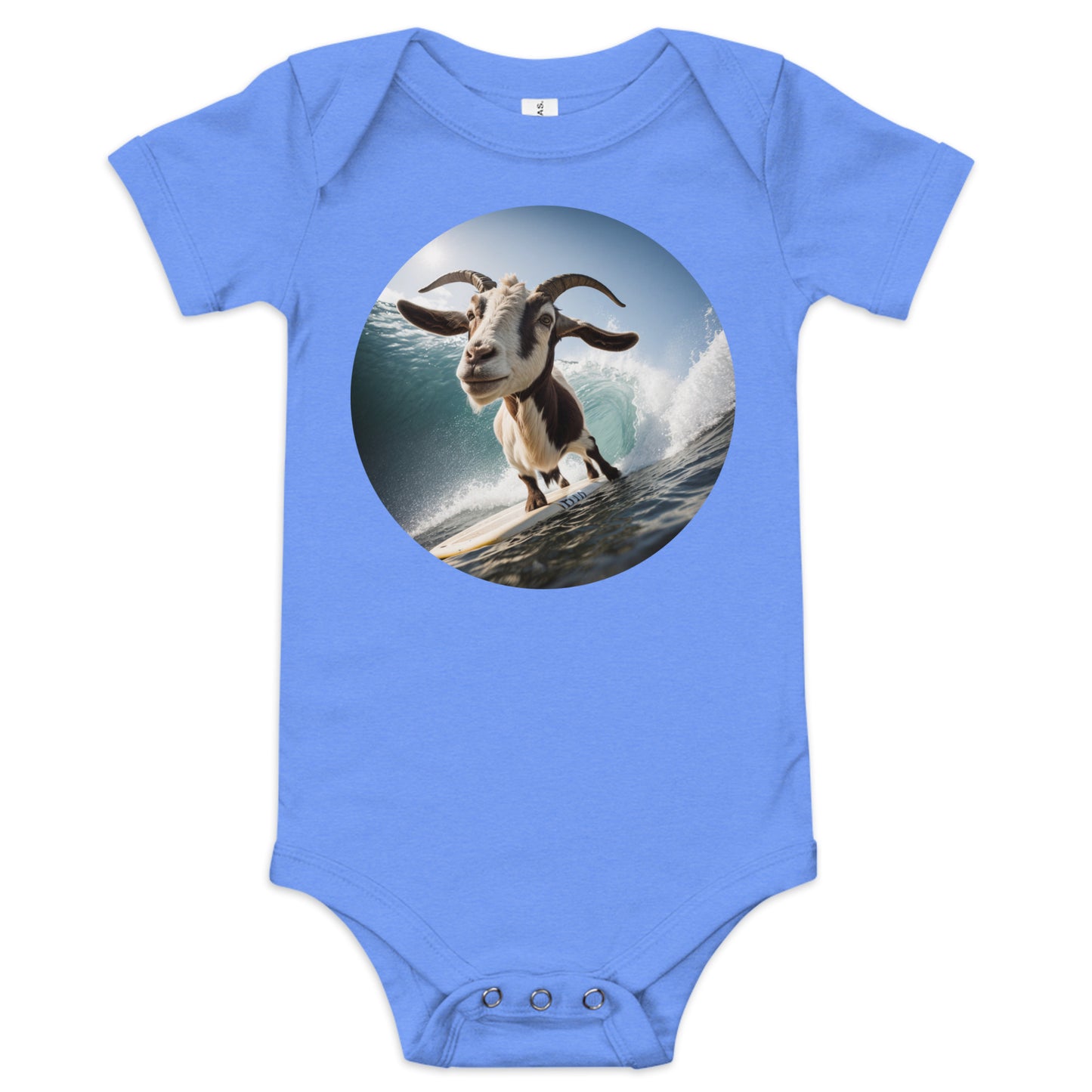 Baby Surfing Goat short sleeve one piece