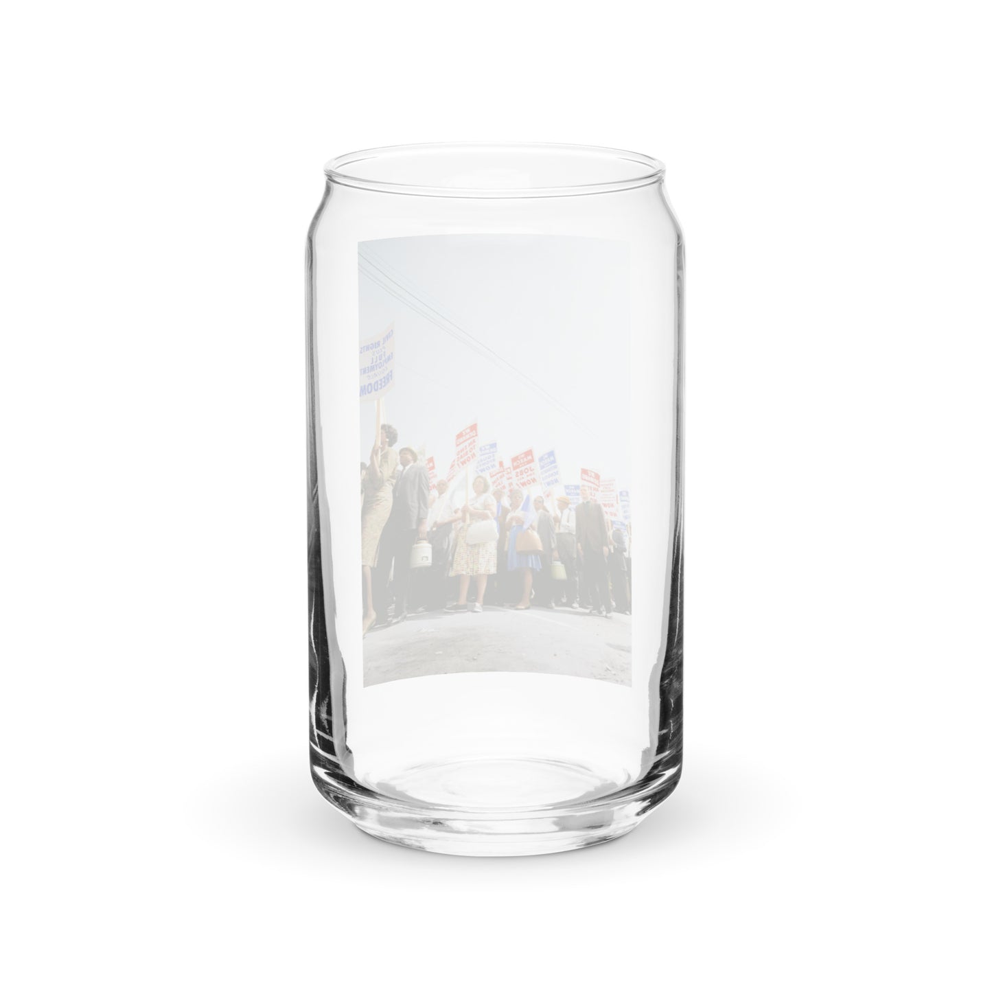 Retro Protest Glass