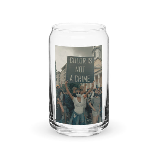 Not A Crime Glass