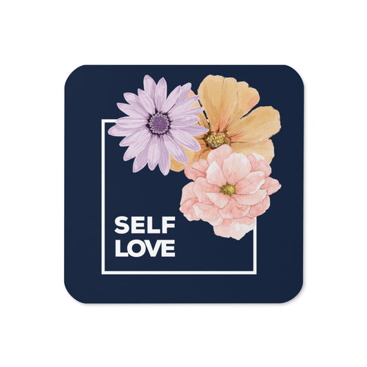 Self Love Cork-back coaster