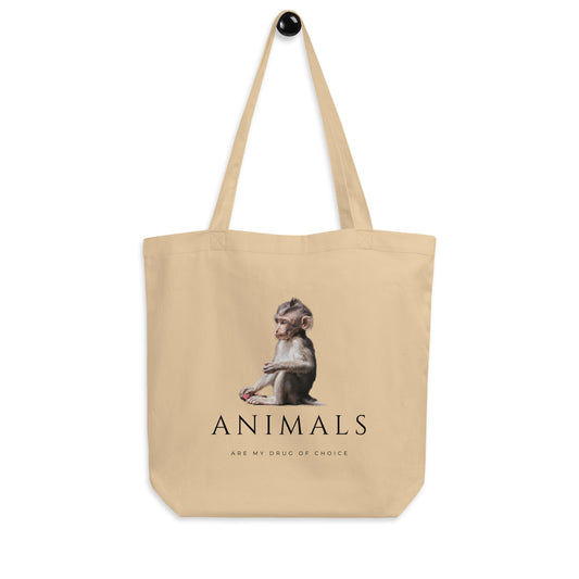 Monkey Eco Tote Bag