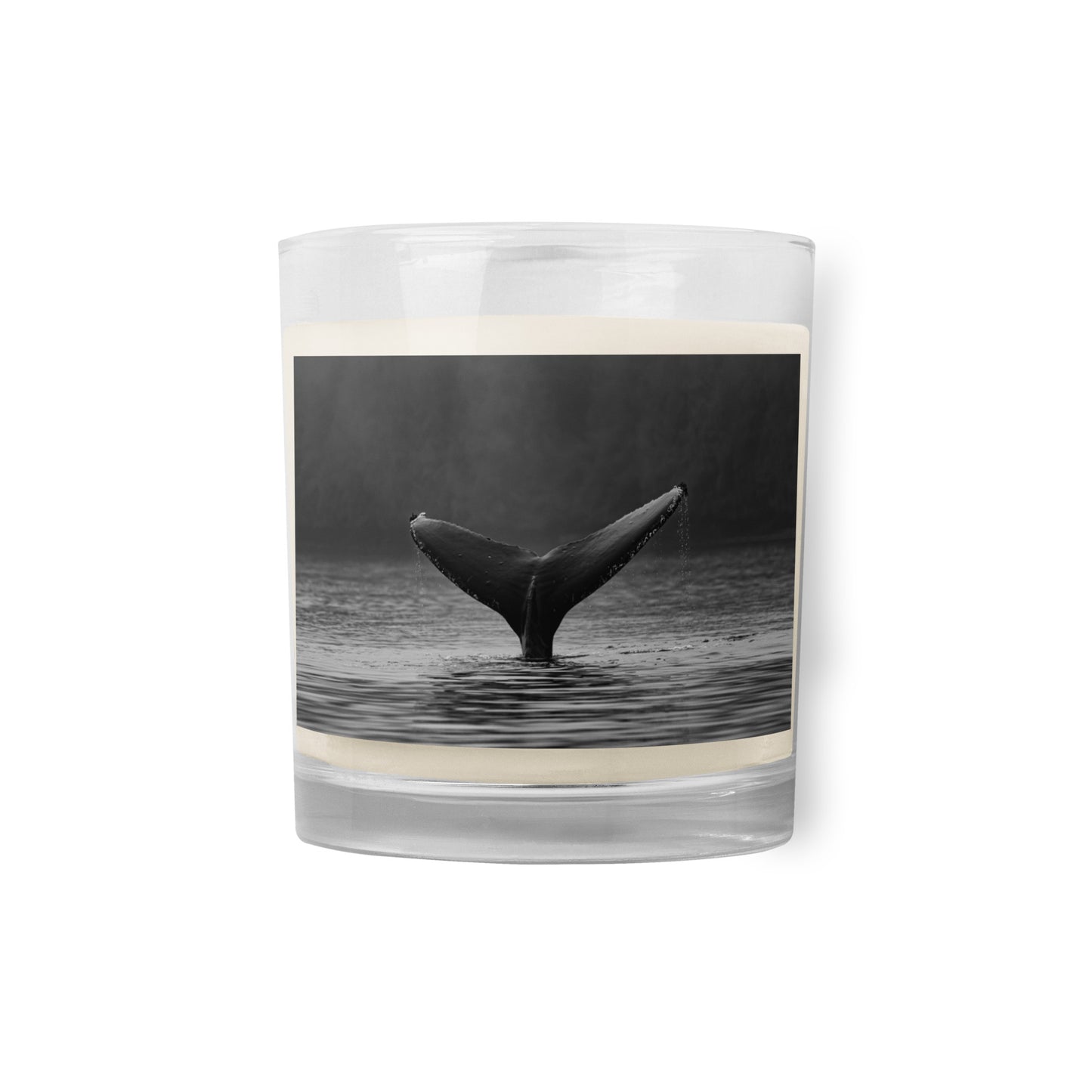 Whale Tail soy wax candle