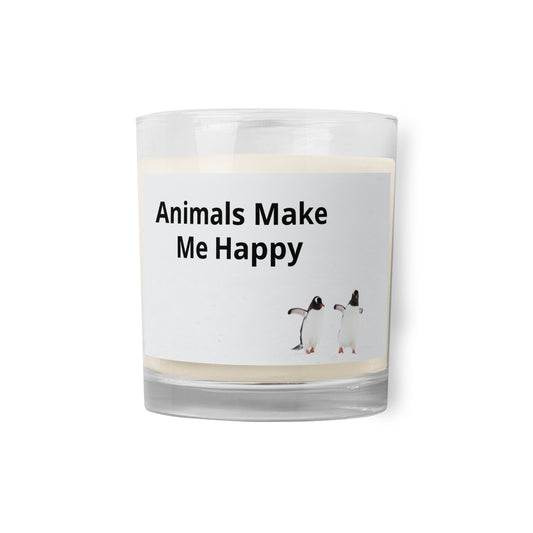 Happy soy wax candle