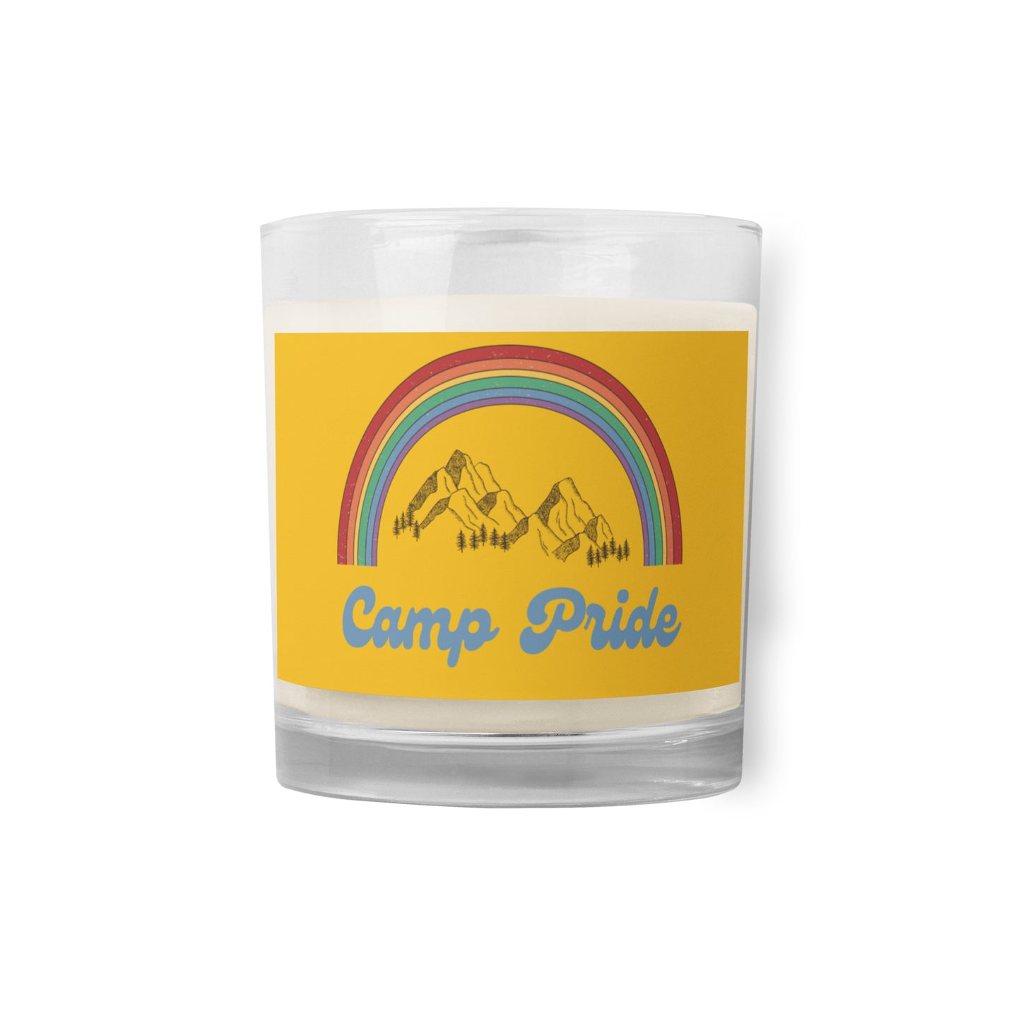 Camp pride soy wax candle