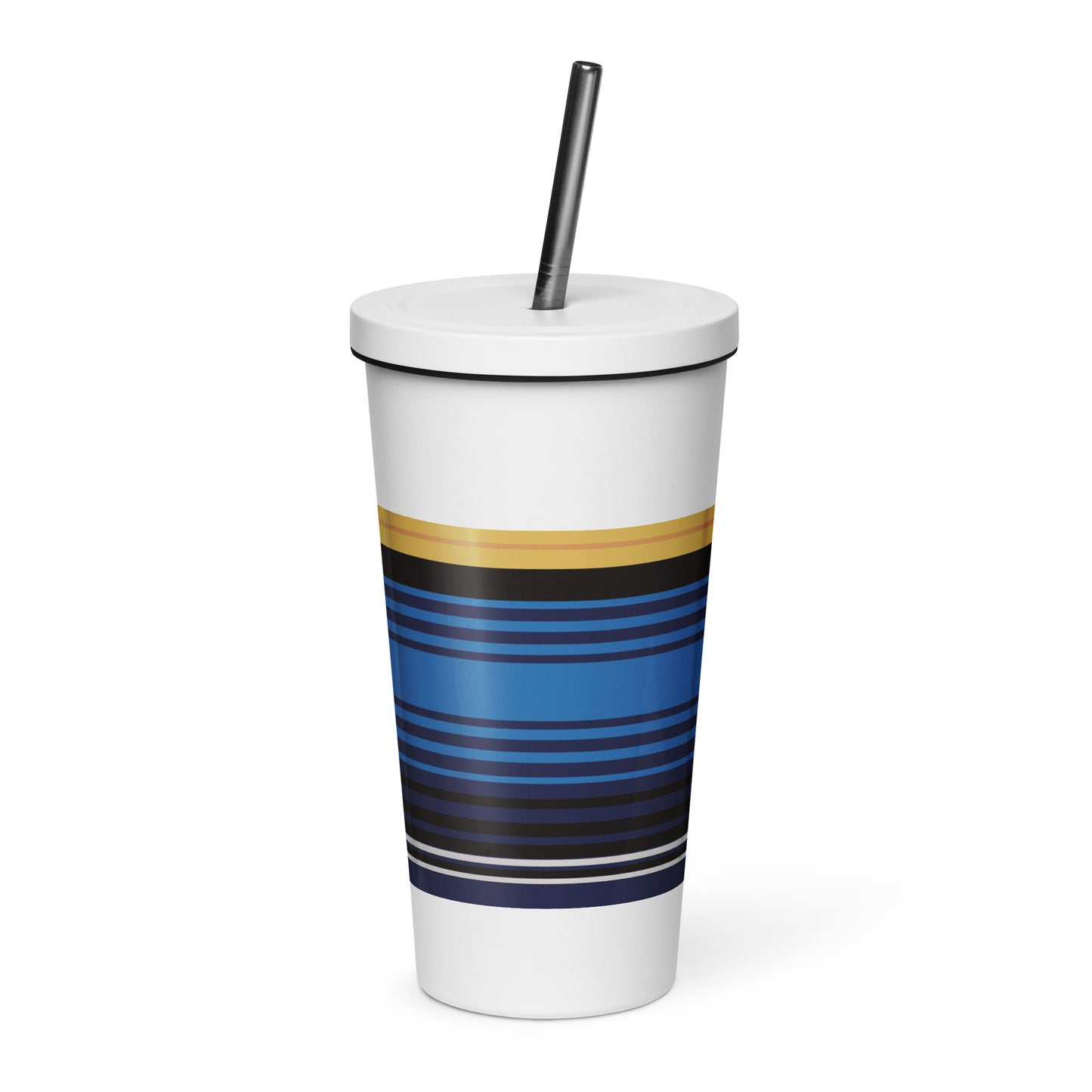 Nature Insulated tumbler with a straw