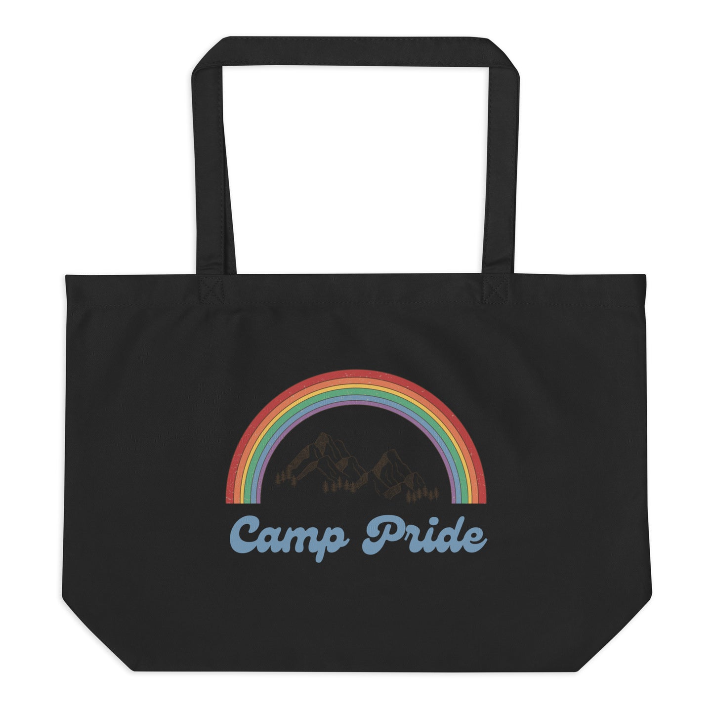 Camp Pride Large organic tote bag