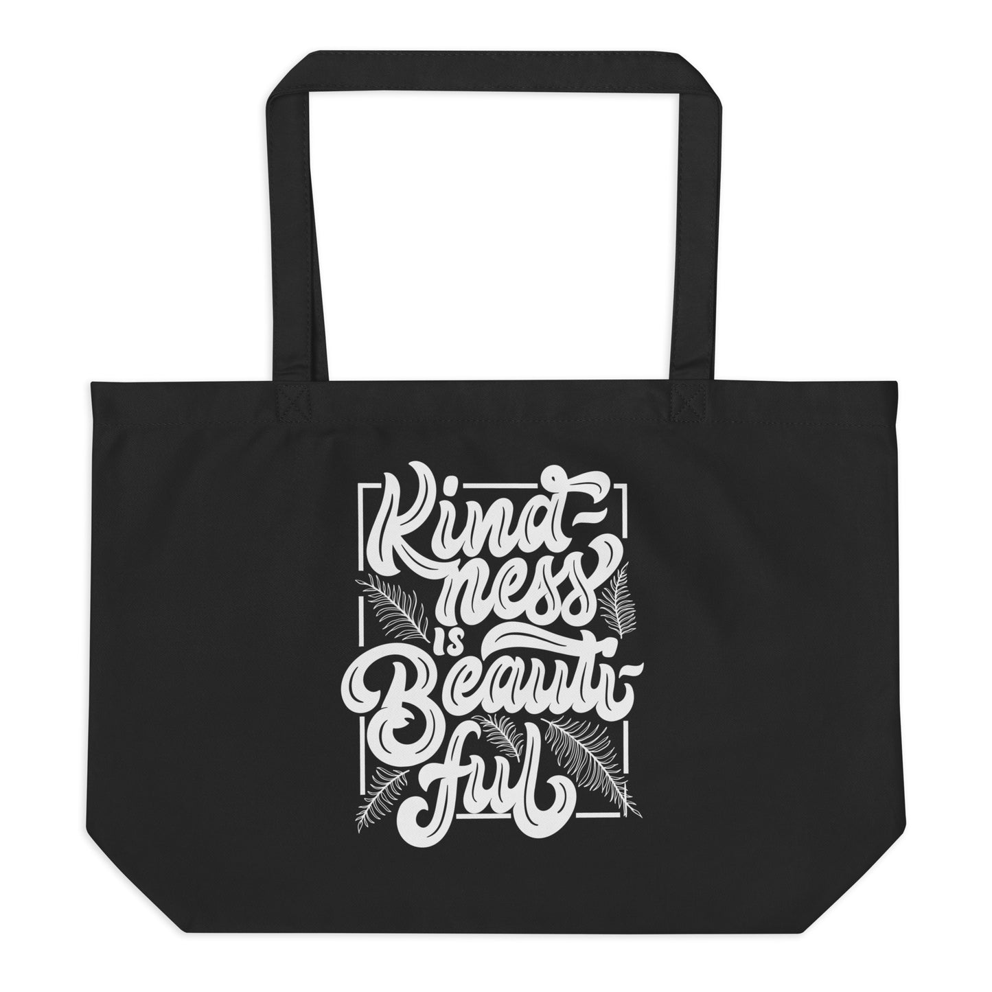 Kindness Large organic tote bag