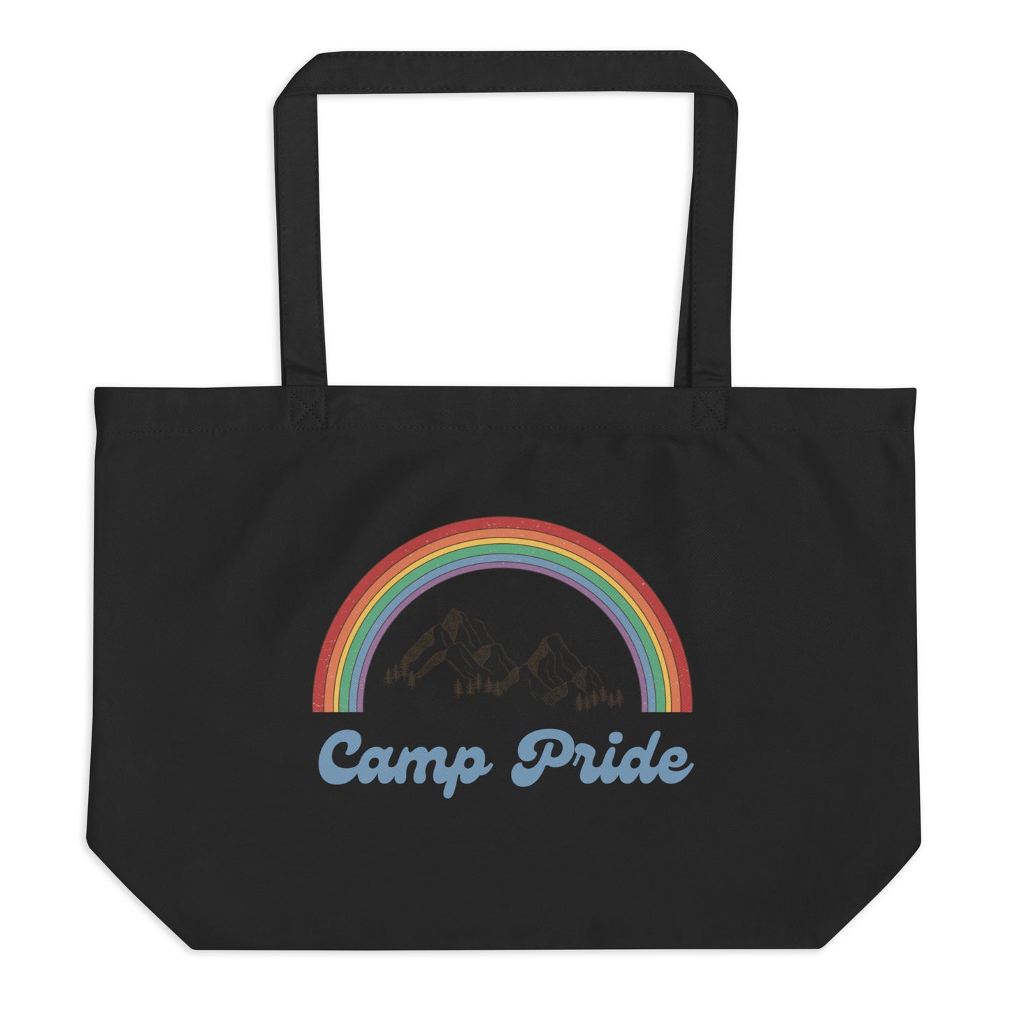 Camp Pride Large organic tote bag