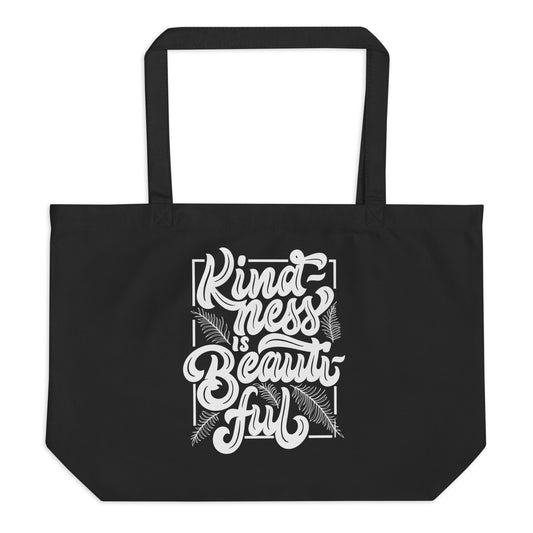 Kindness Large organic tote bag