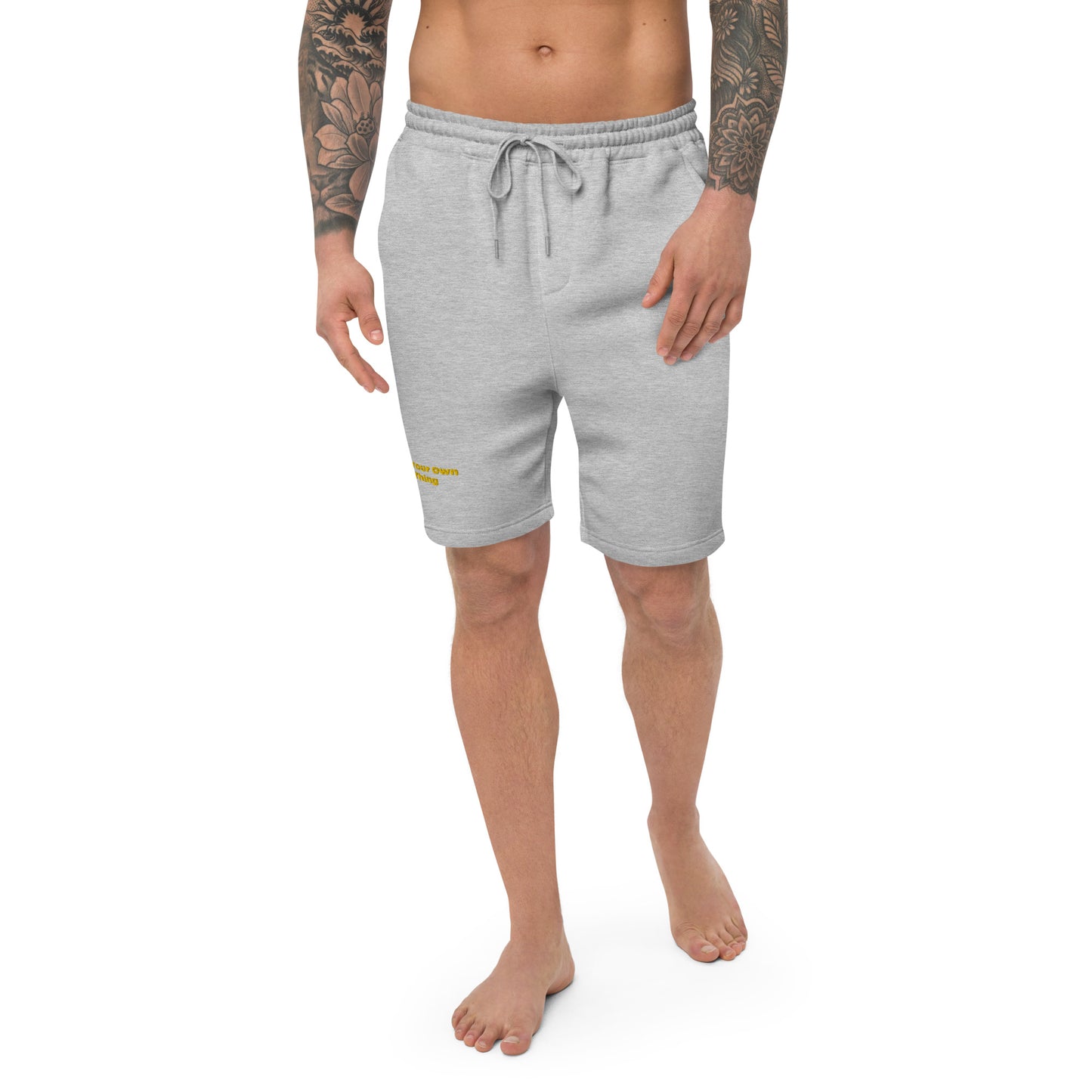 Do Your Own Thing Men's fleece shorts