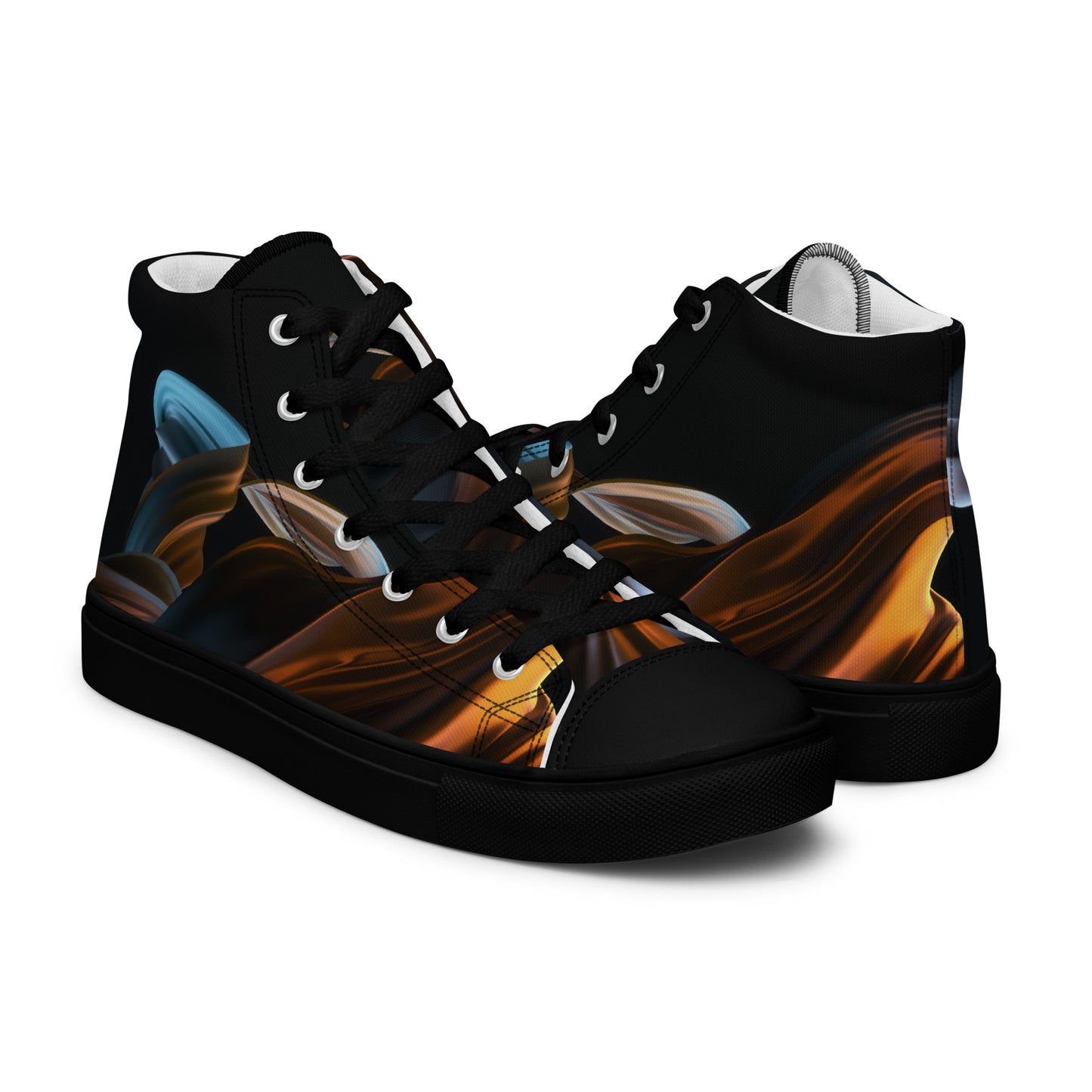 Men’s Paint high top canvas shoes