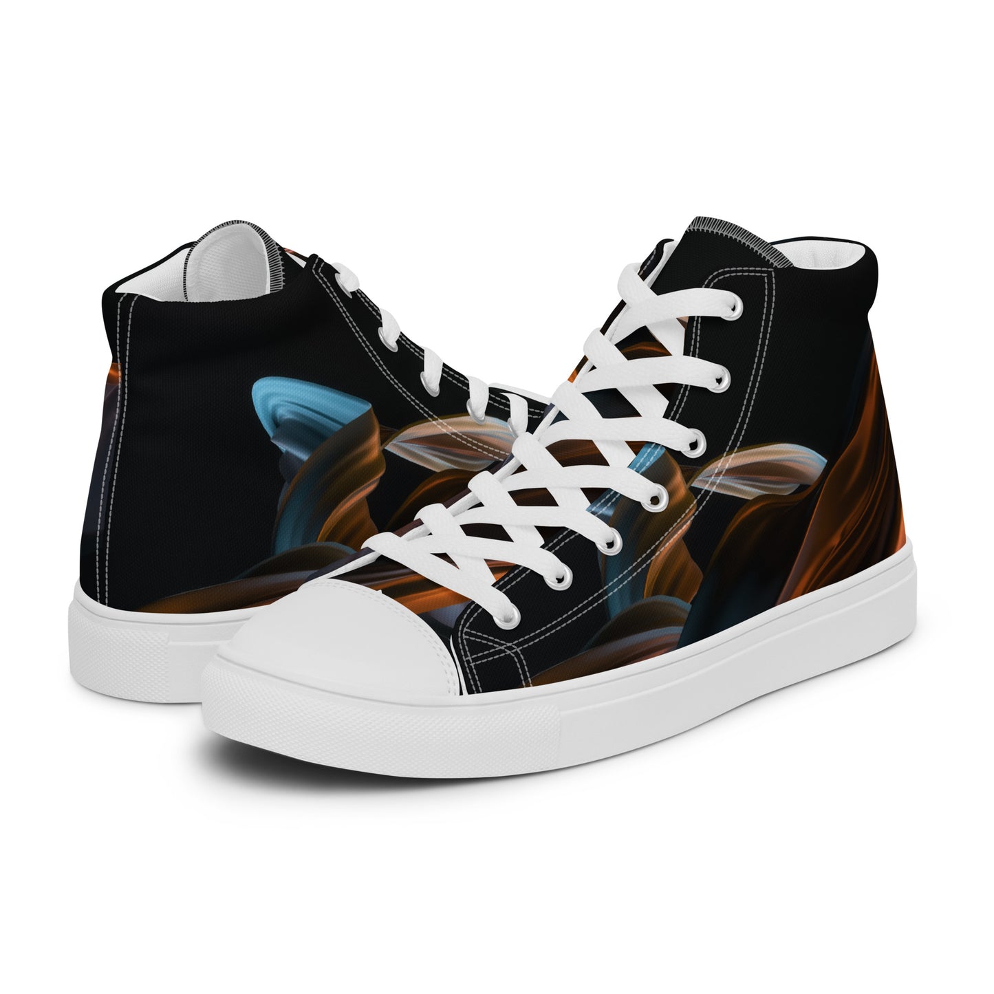 Men’s Paint high top canvas shoes