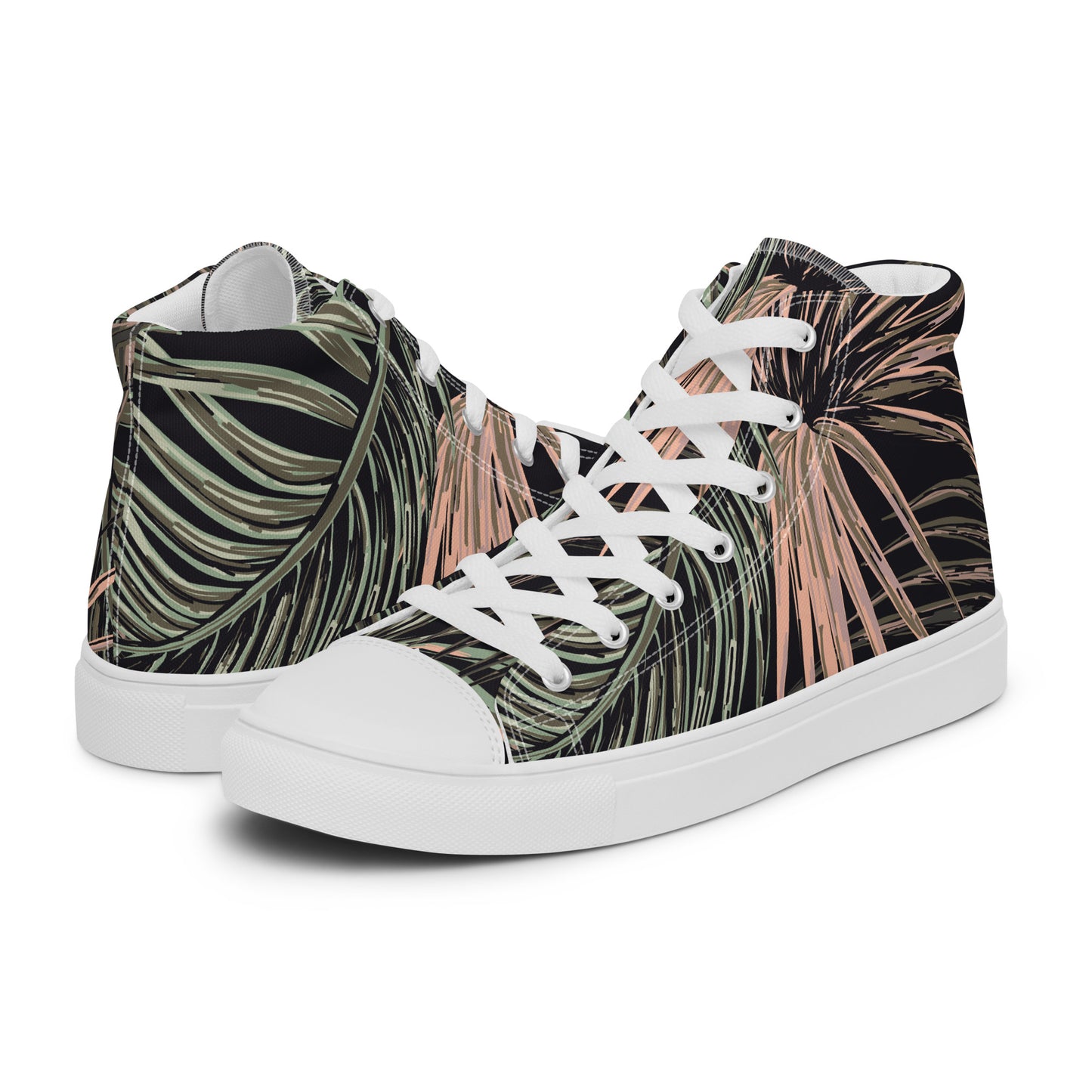 Men’s Tropics high top canvas shoes