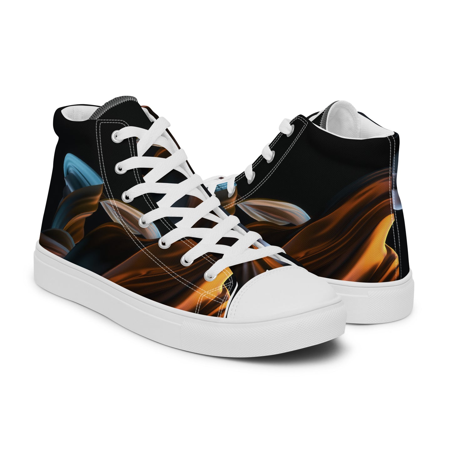 Men’s Paint high top canvas shoes