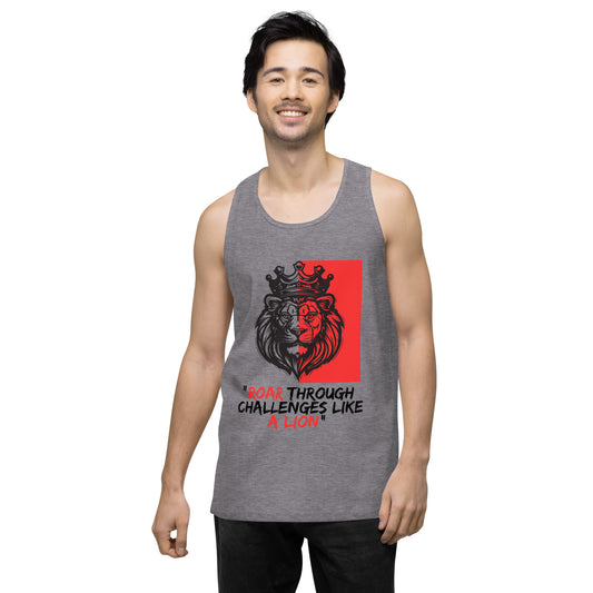 Men’s Lion premium tank top