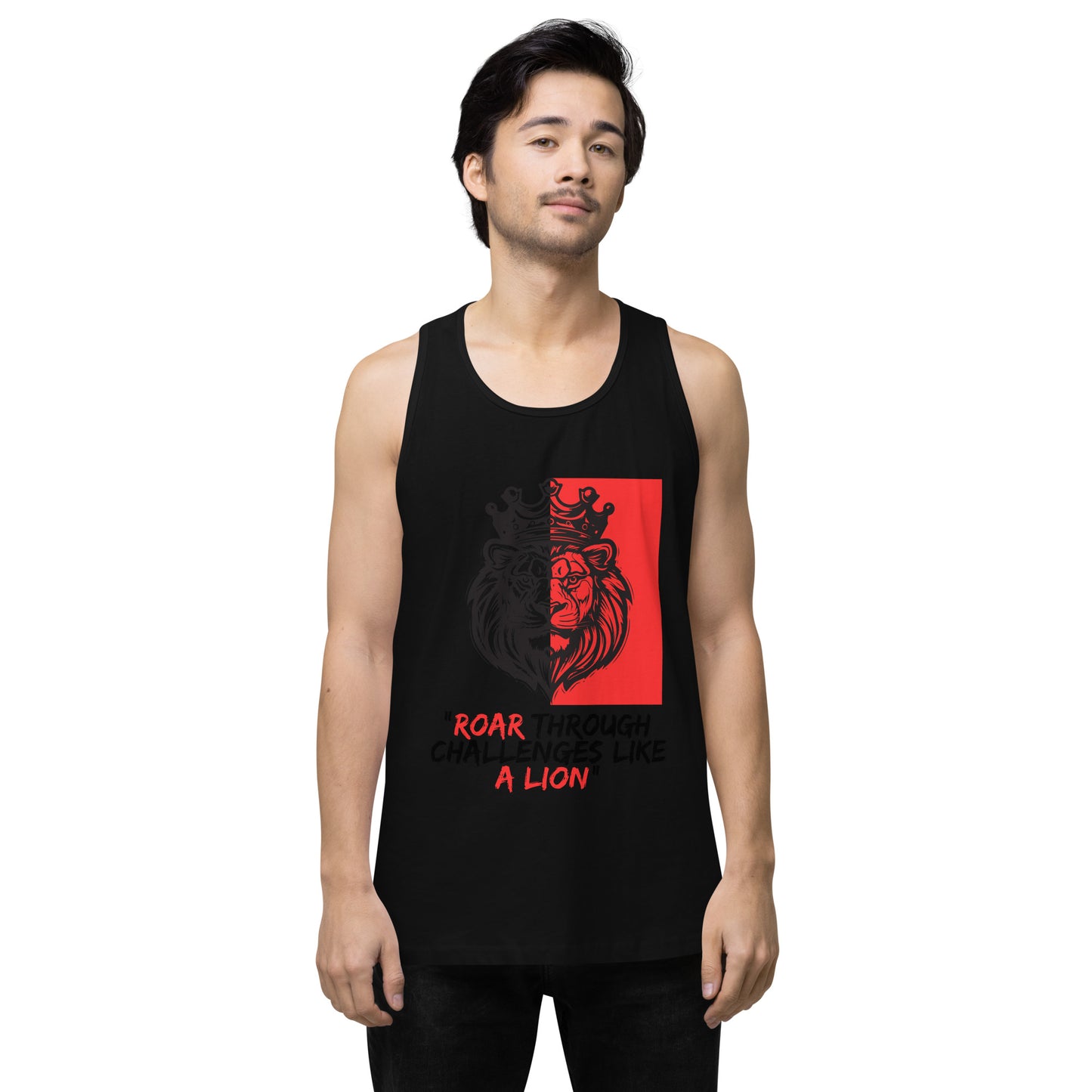 Men’s Lion premium tank top