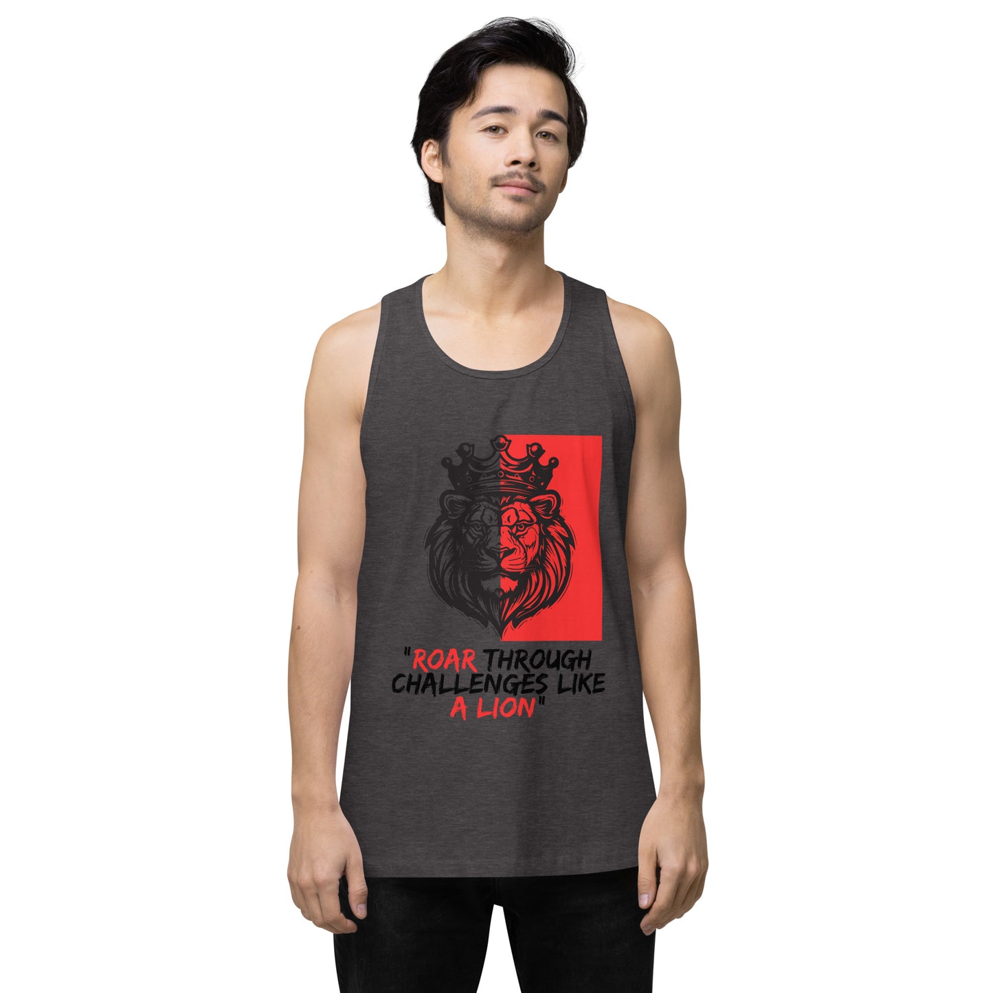 Men’s Lion premium tank top