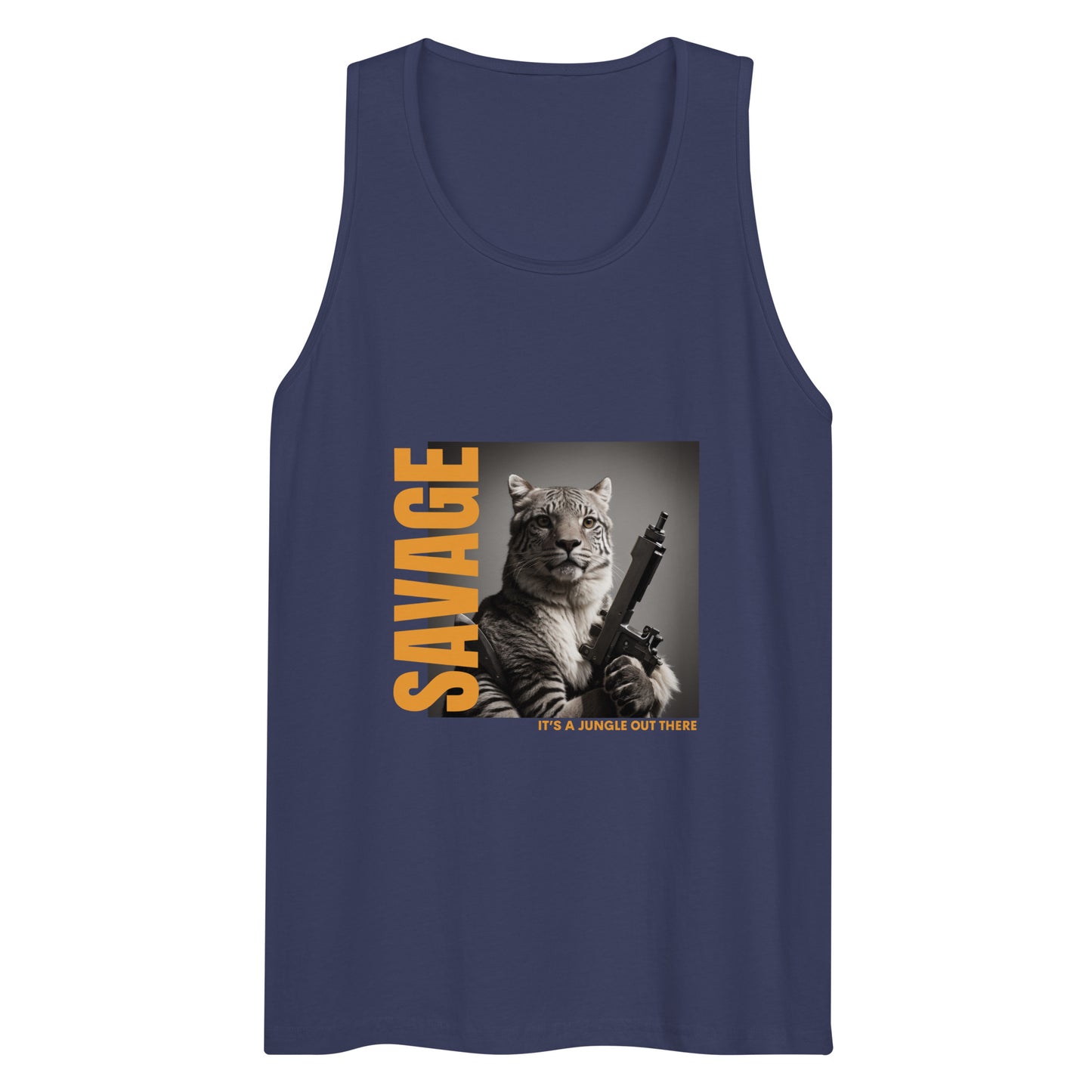 Men’s Savage premium tank top