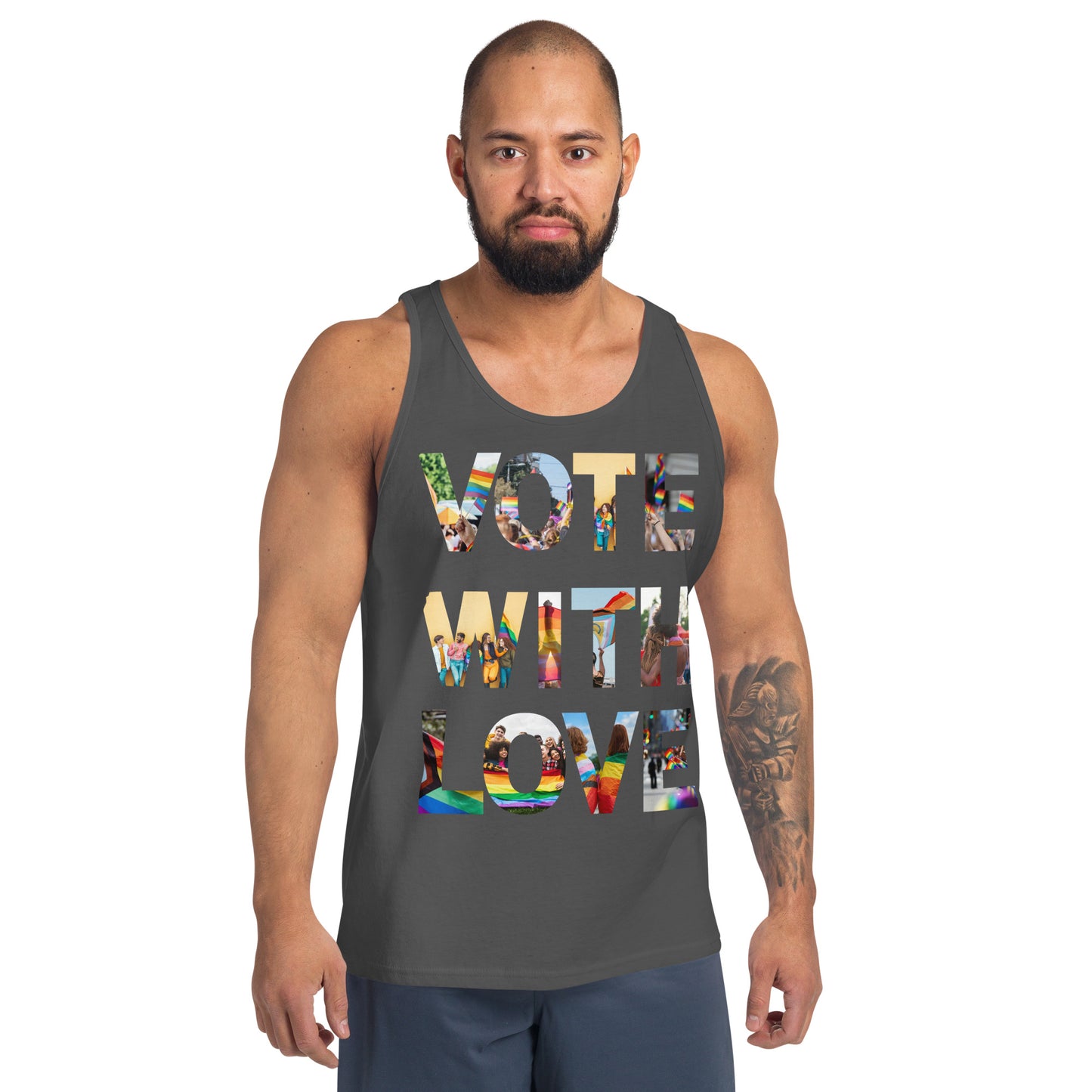 Vote Love Men's Tank Top