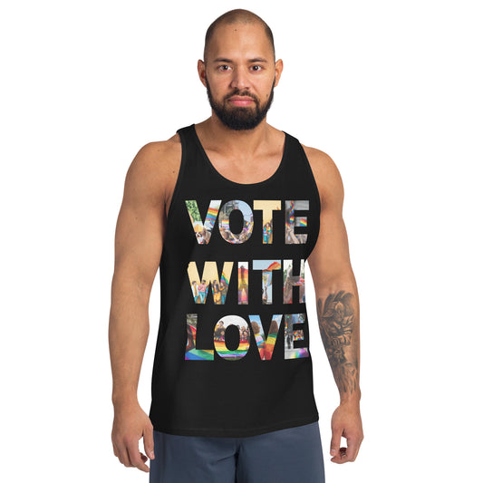 Vote Love Men's Tank Top