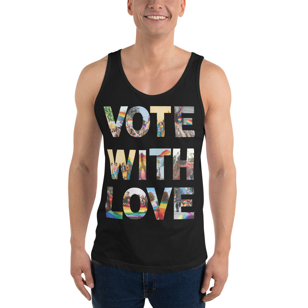 Vote Love Men's Tank Top