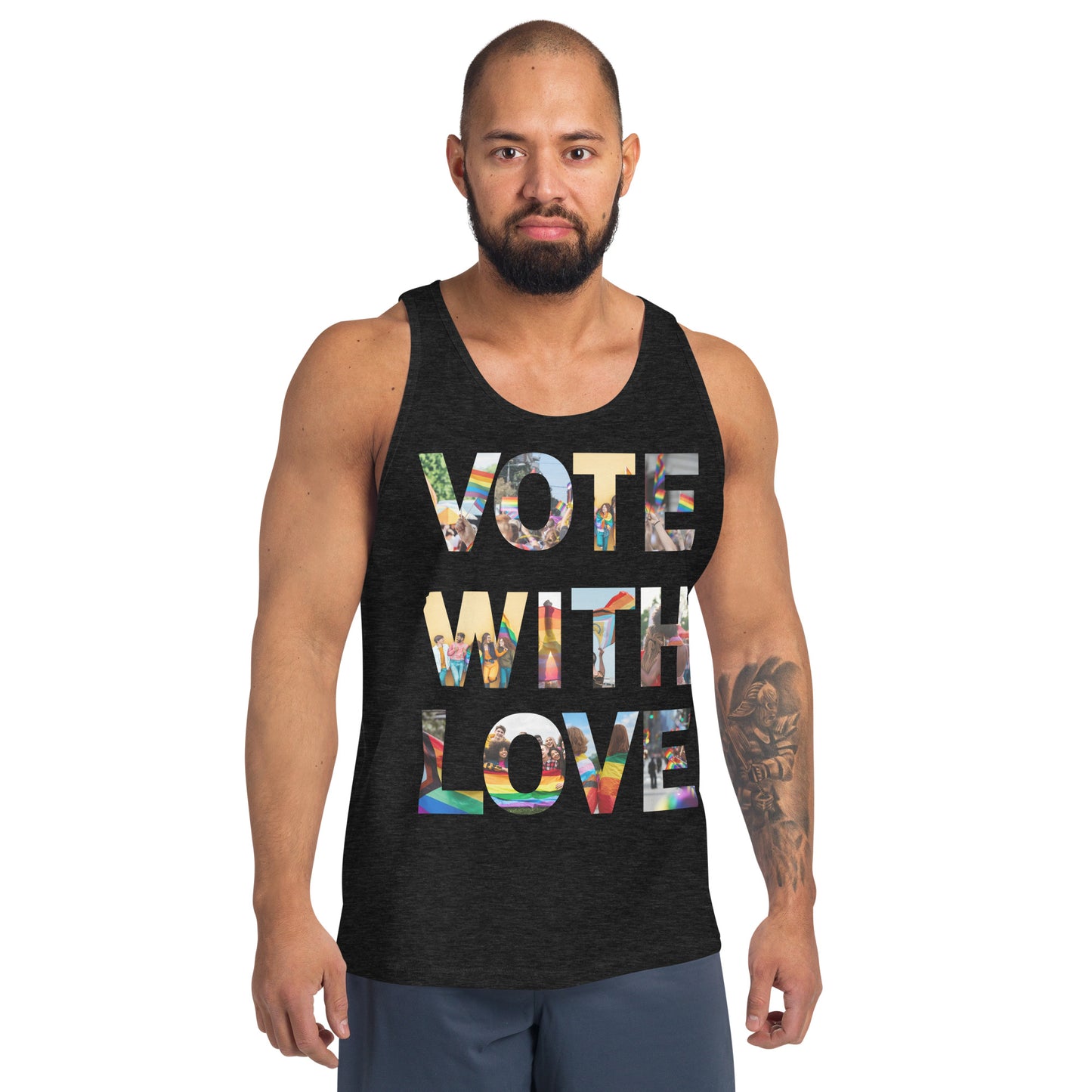 Vote Love Men's Tank Top